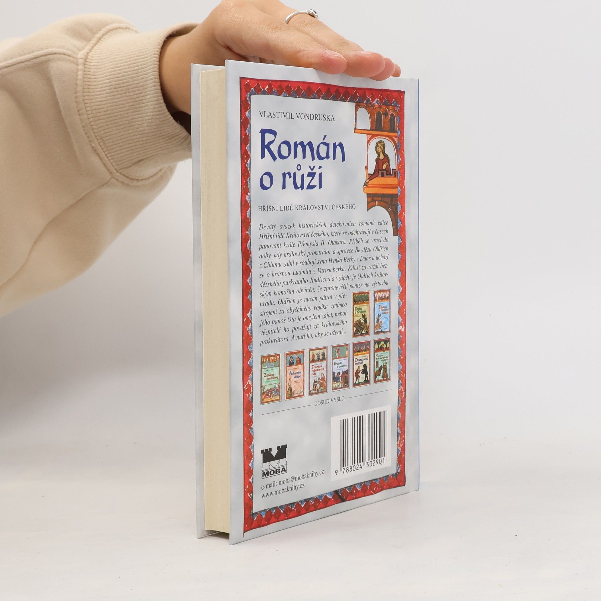 Vlastimil Vondruška Román o růži