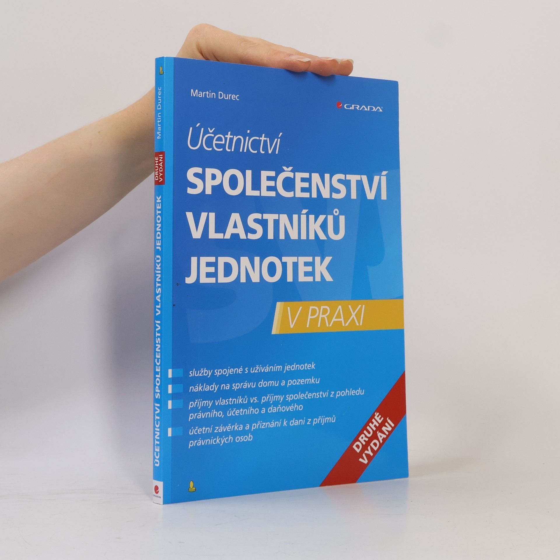 Martin Durec Účetnictví společenství vlastníků jednotek v praxi