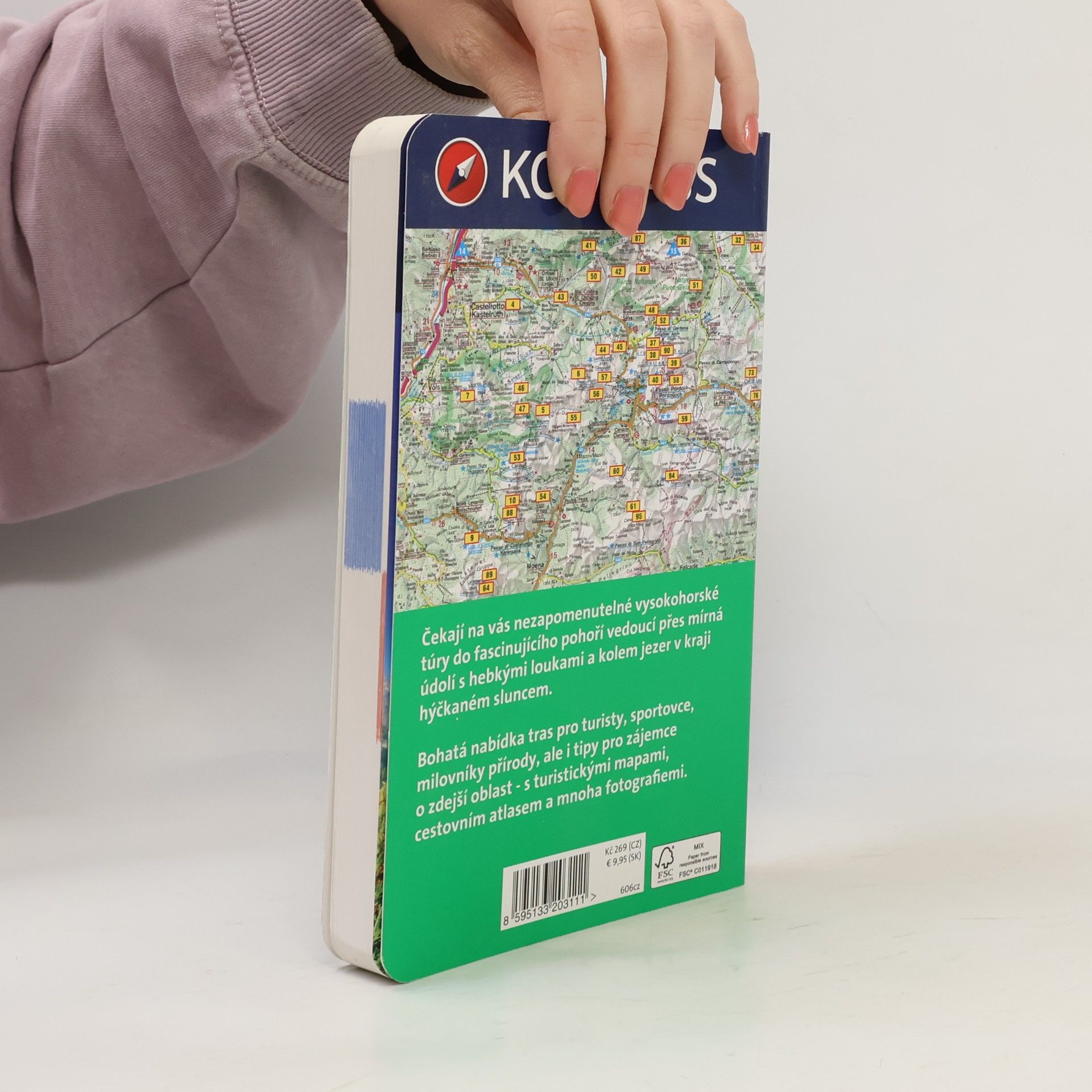 Autores varios Dolomity. Velký turistický průvodce. 100 nejkrásnějších turistických tras