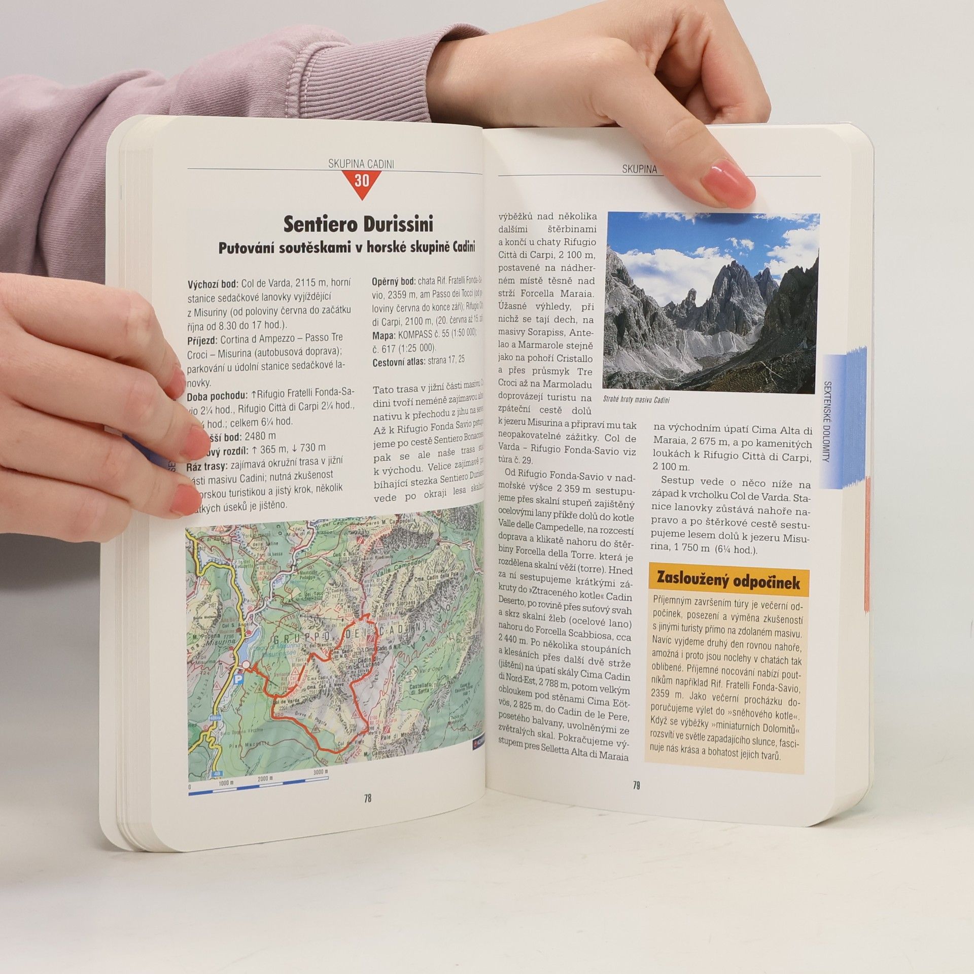 Autores varios Dolomity. Velký turistický průvodce. 100 nejkrásnějších turistických tras