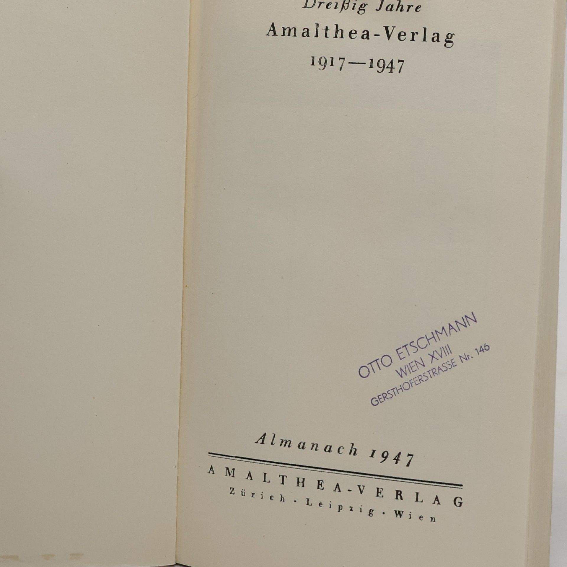 kolektiv Amalthea Almanach 1917-1947