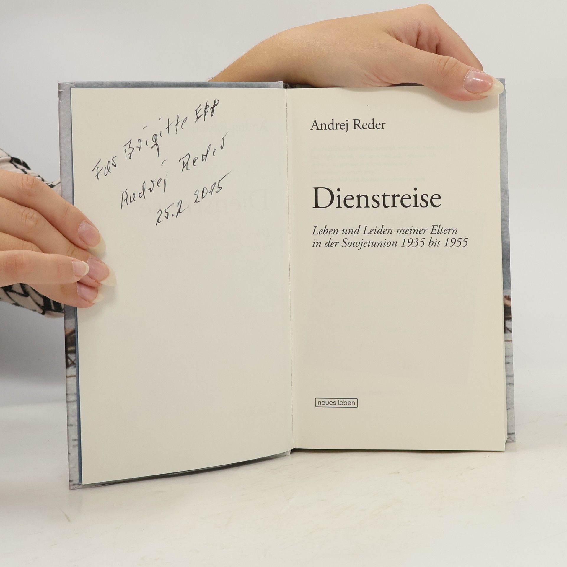 Andrej Reder Dienstreise