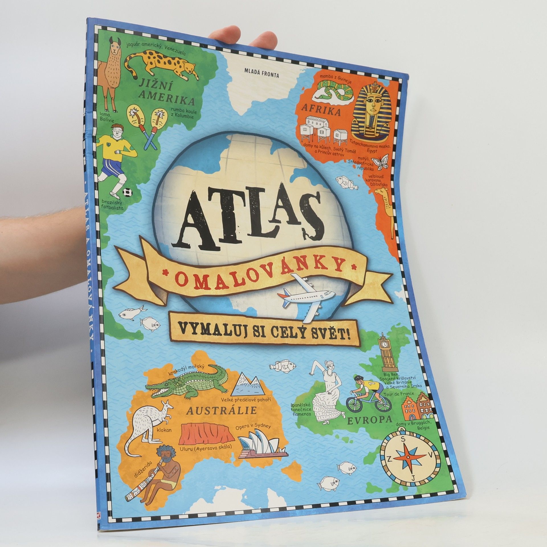 Natalie Hughes Atlas : omalovánky