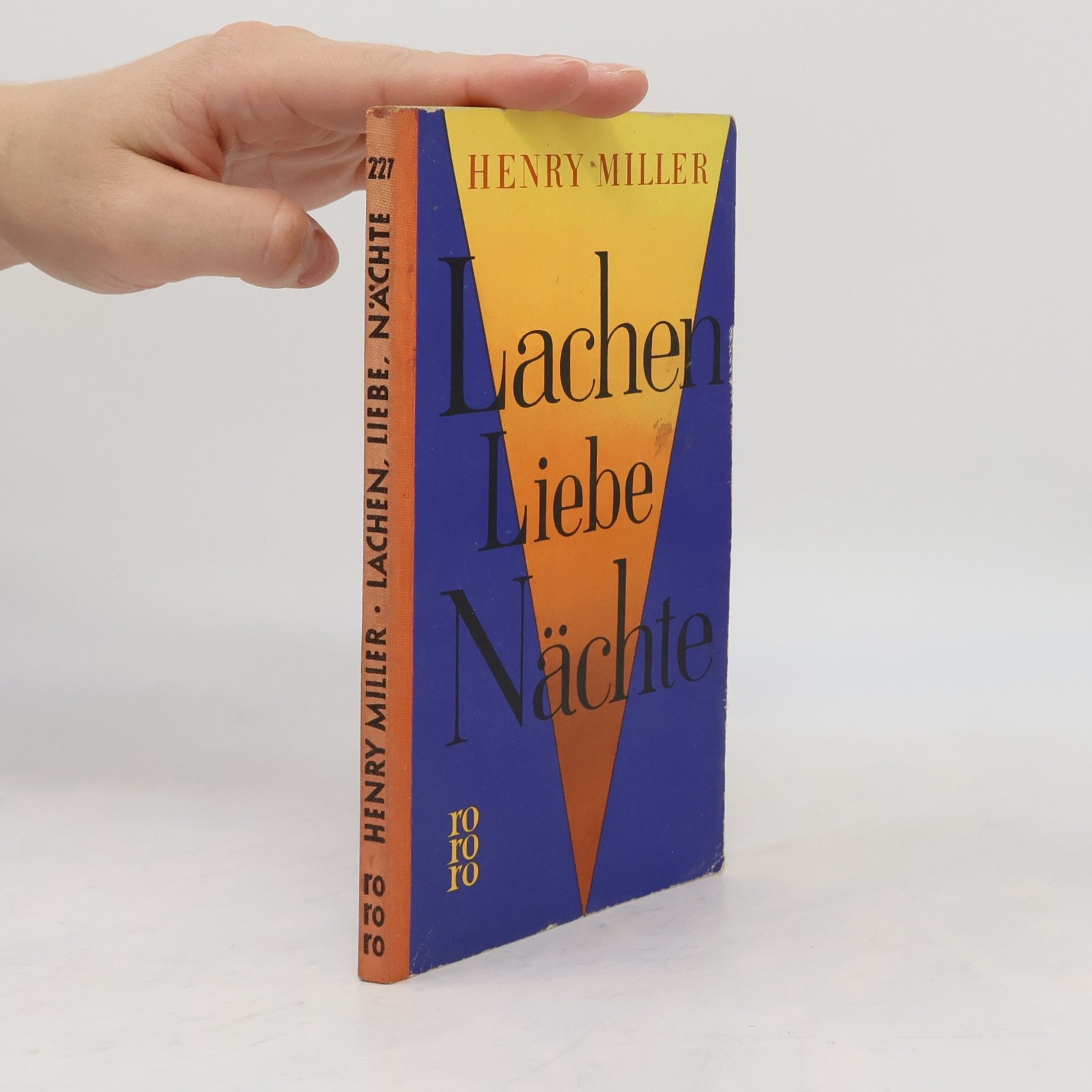 Henry Miller Lachen Liebe Nächte