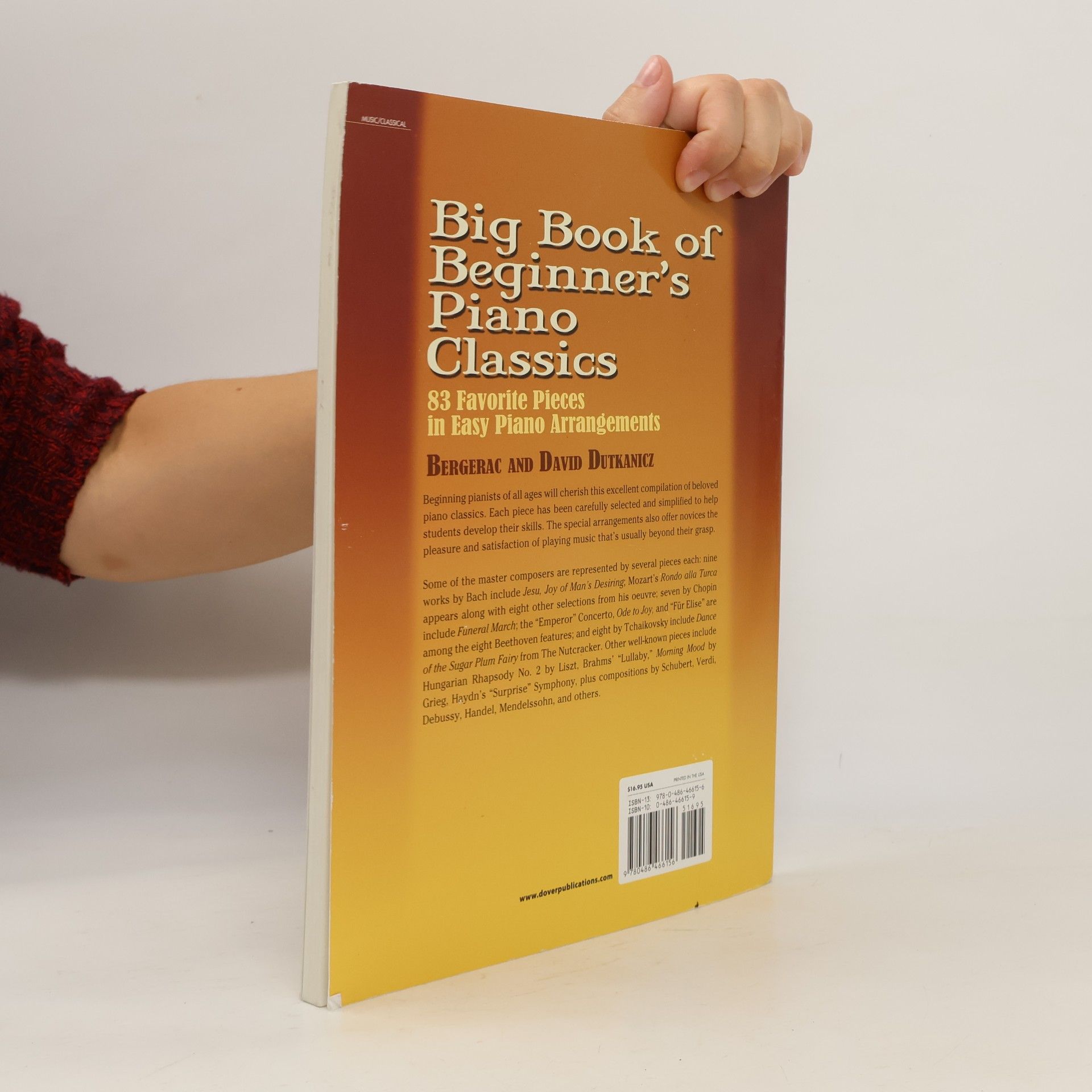 Bergerac Big Book of Beginner's Piano Classics