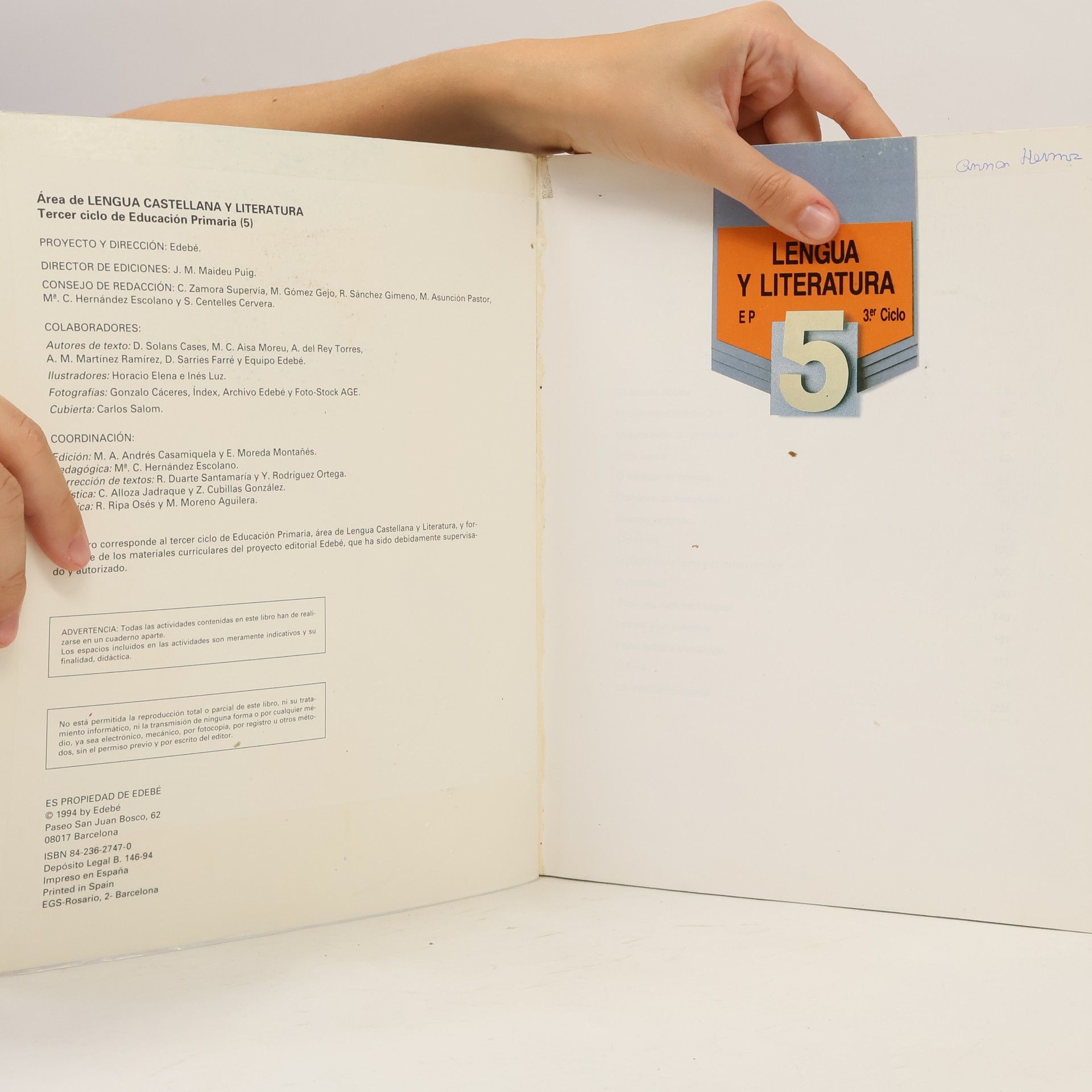 D. Solans Cases Lengua y literatura 5