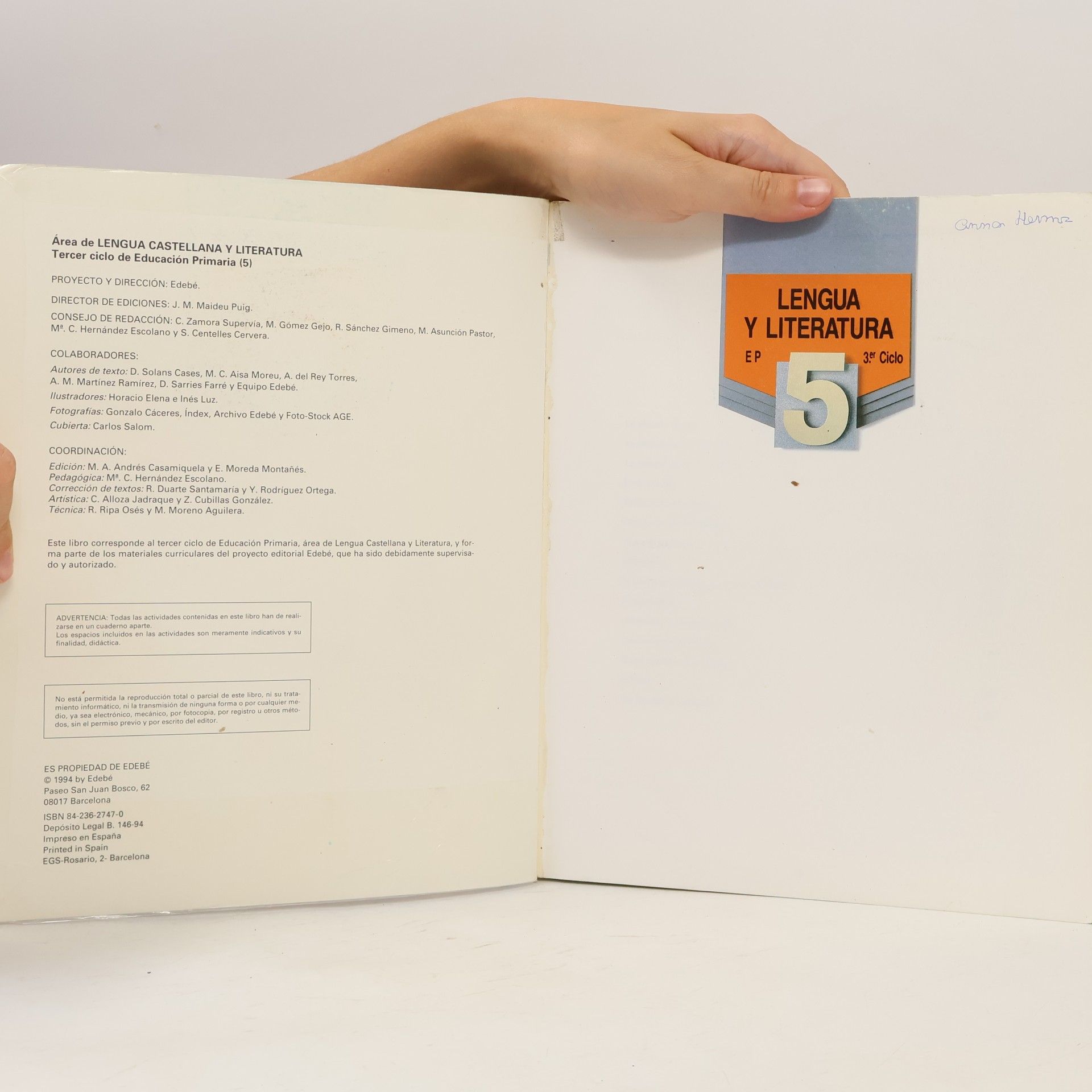 D. Solans Cases Lengua y literatura 5