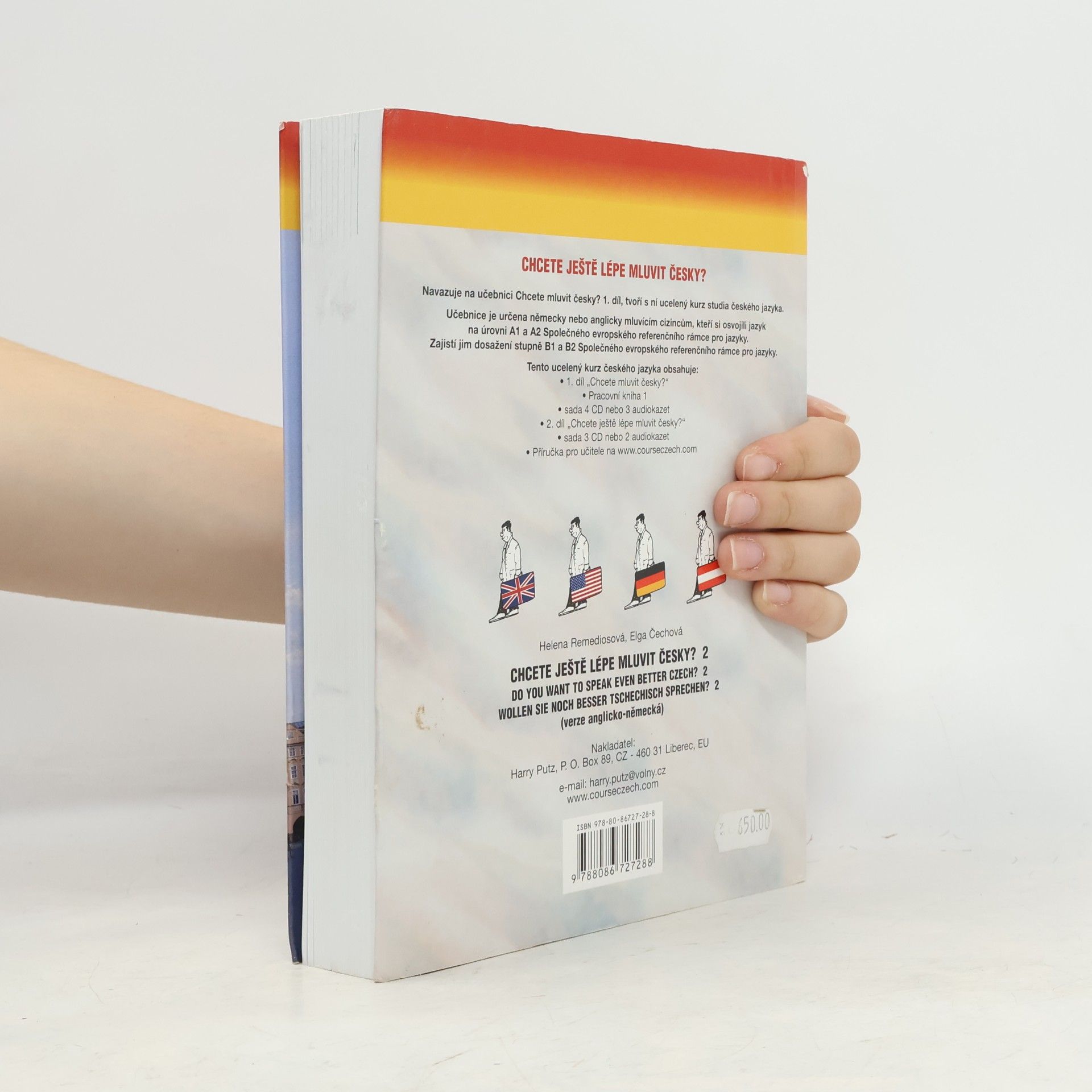 Helena Remediosová Do you want to speak even better Czech? : Czech for advanced students : text book = Wollen Sie noch besser Tschechisch sprechen? : Tschechisch für Fortgeschrittene : Lehrbuch