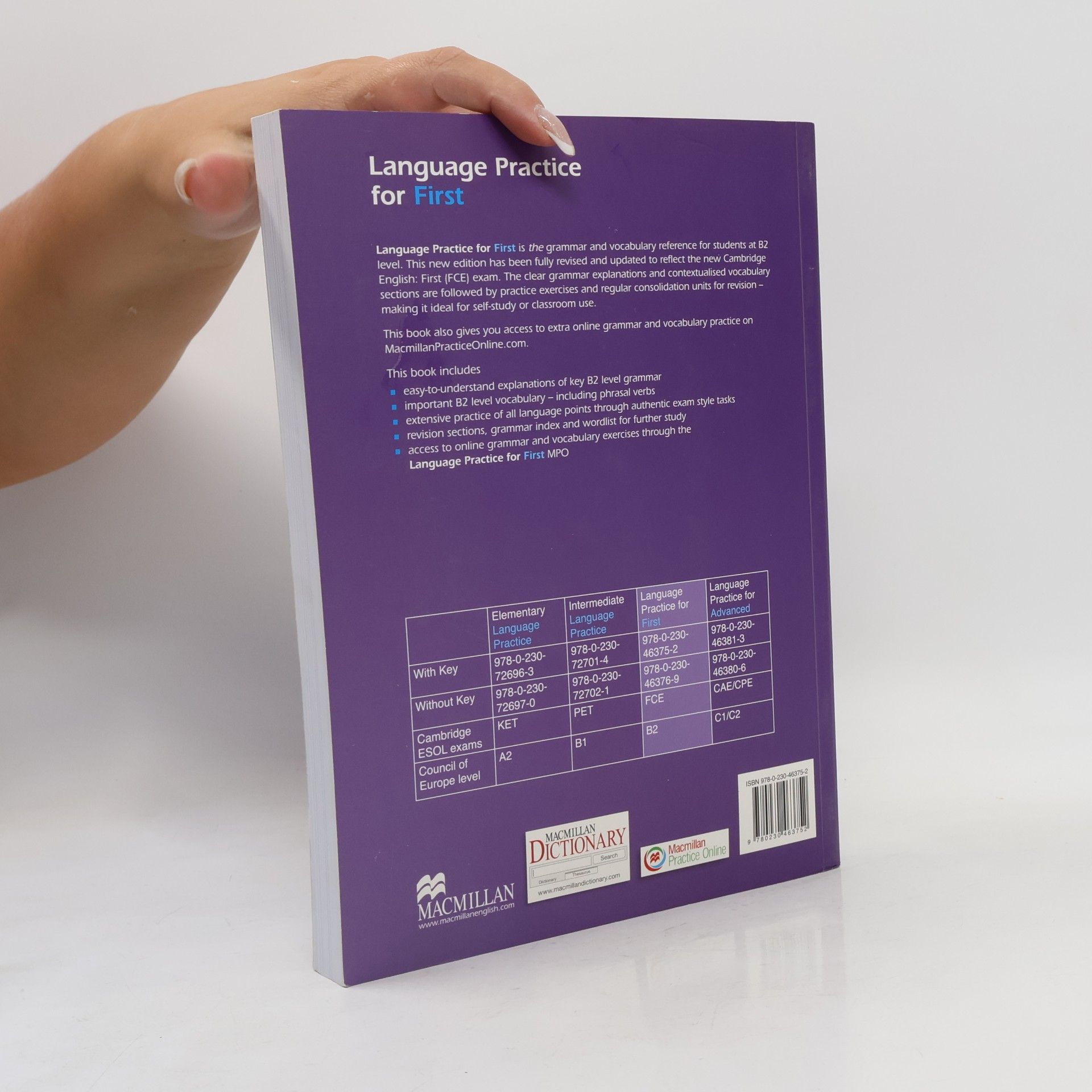 Vince Michael Language practice for first : English grammar and vocabulary