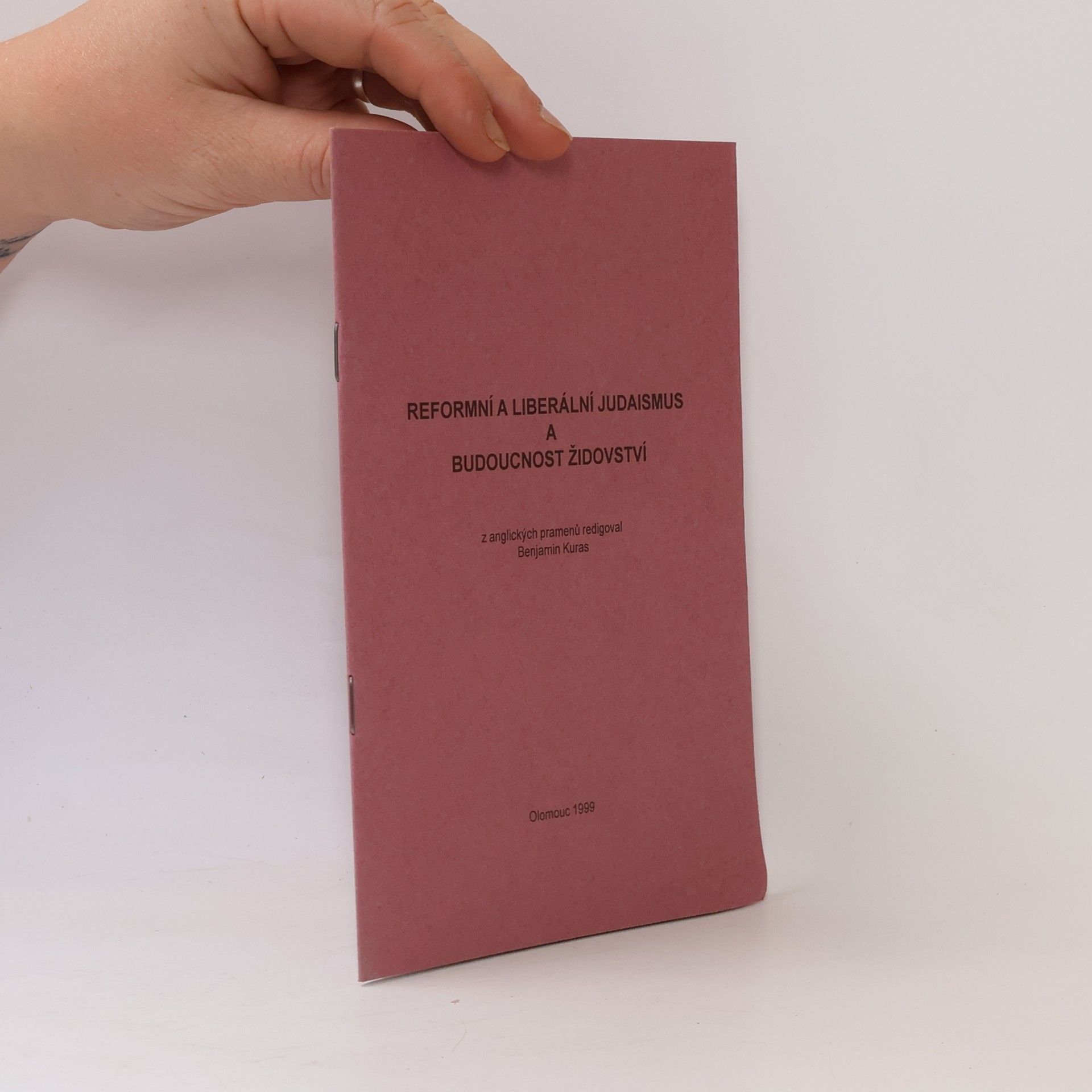 Reformní a liberální judaismus a budoucnost židovství