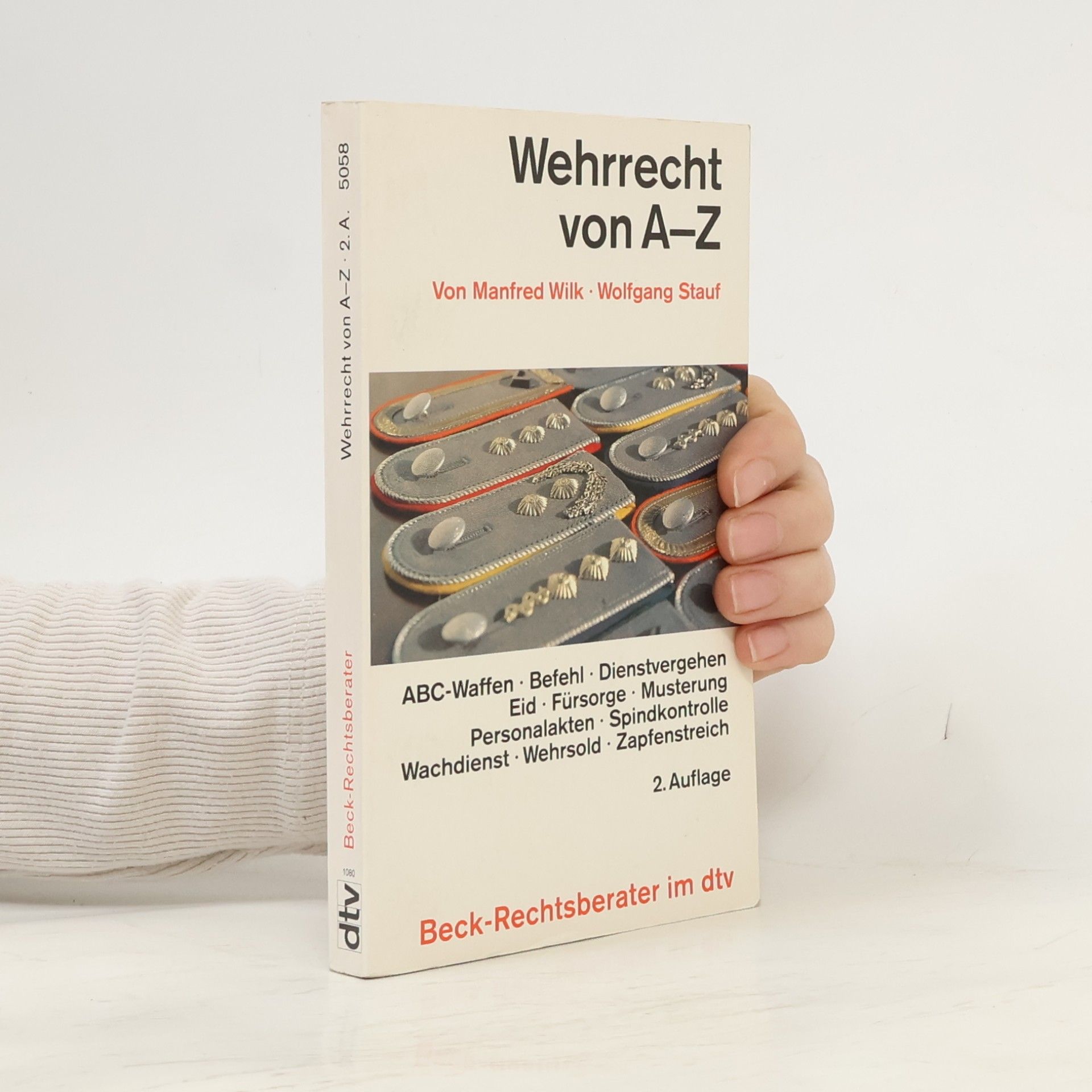 Beck-Rechtsberater: Wehrrecht von A - Z