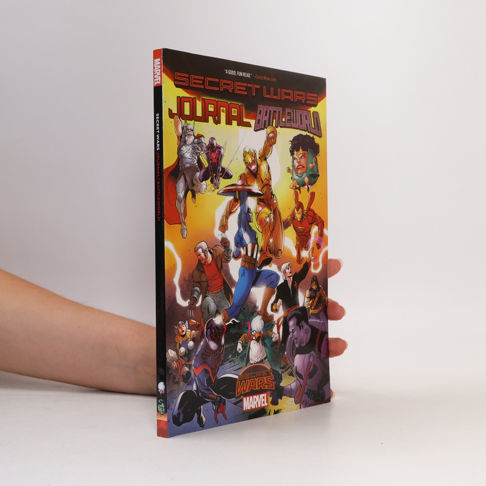 kolektiv Secret Wars Journal. Battleworld