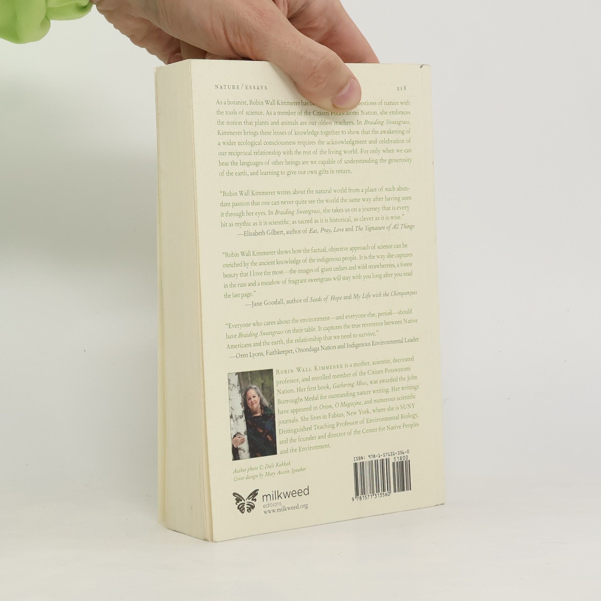 Robin Wall Kimmerer Braiding Sweetgrass