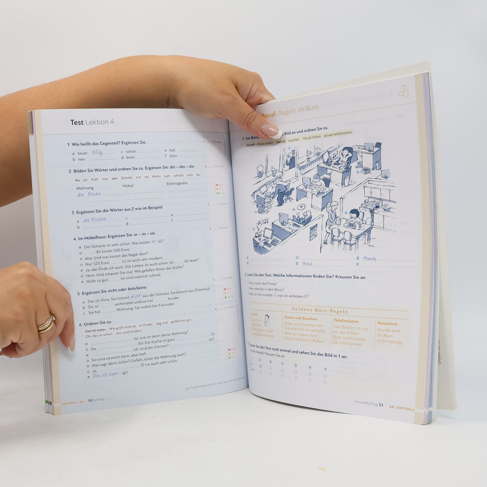 Daniela Niebisch Schritte international Neu. Deutsch als Fremdsprache. Kurs und Arbeitsbuch. 1