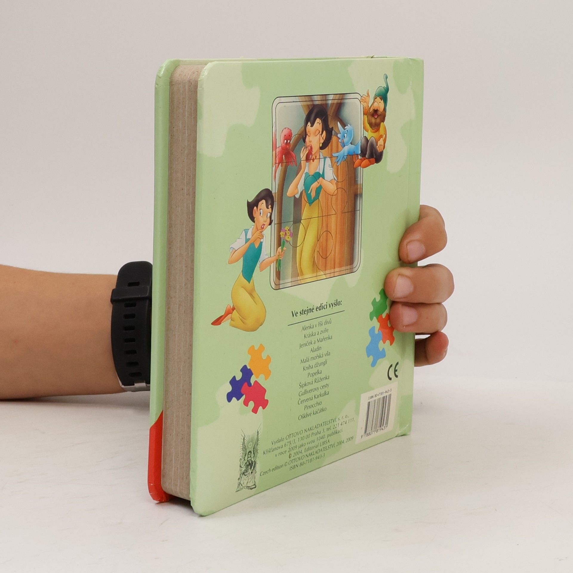 Autorenkollektiv Sněhurka a sedm trpaslíků : pohádka s puzzle