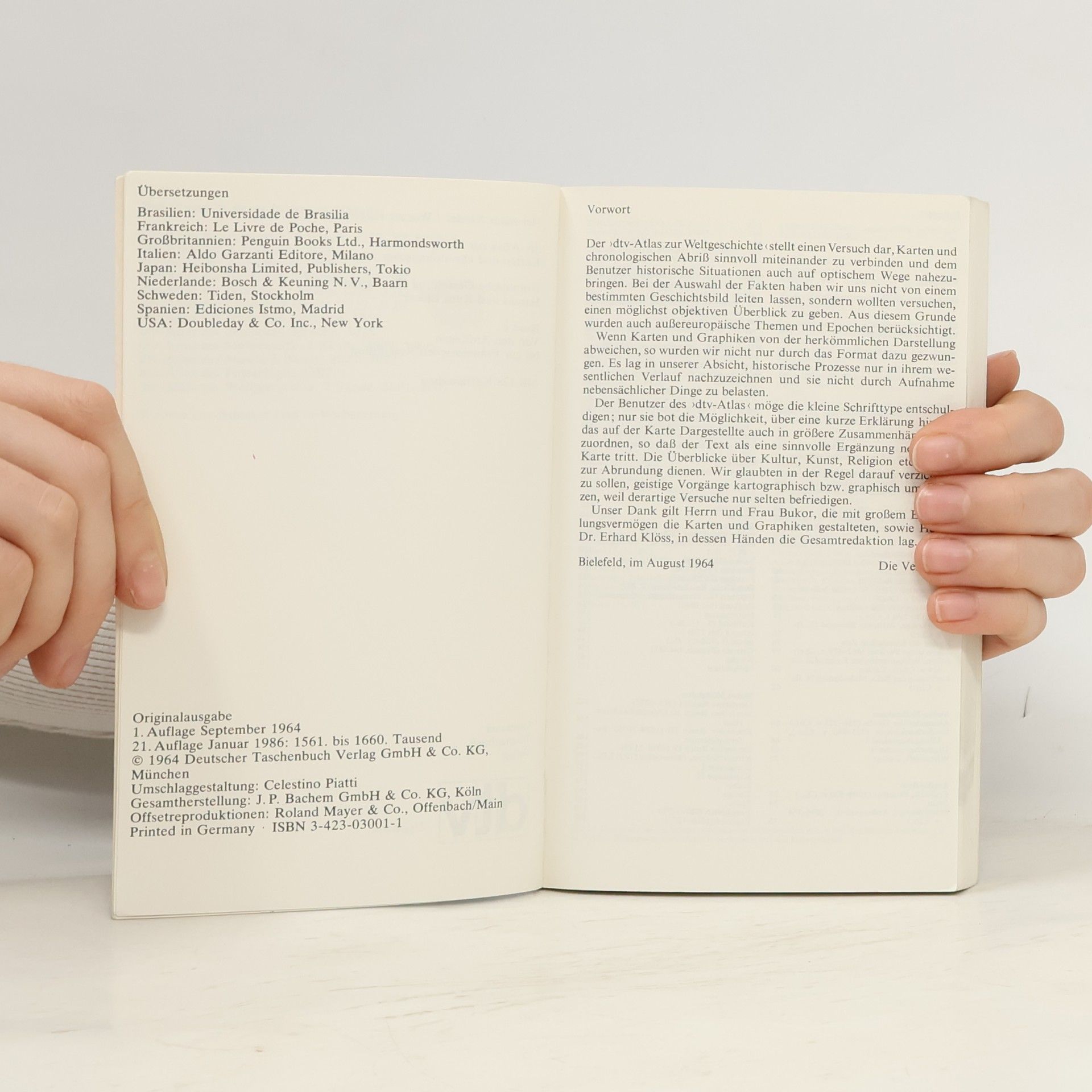 Autorenkollektiv dtv-Atlas zur Weltgeschichte 1