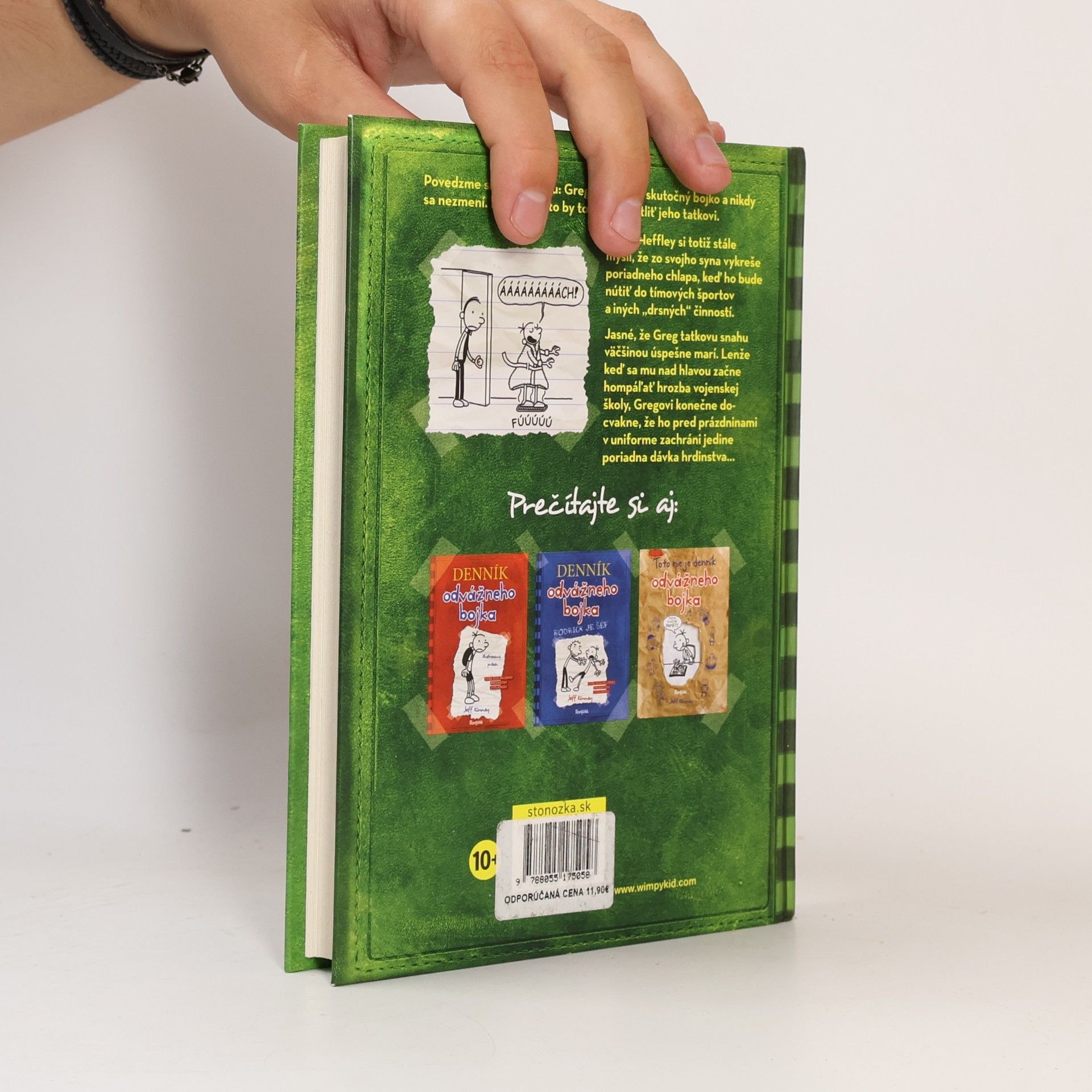 Jeff Kinney Denník odvážneho bojka. Posledná kvapka
