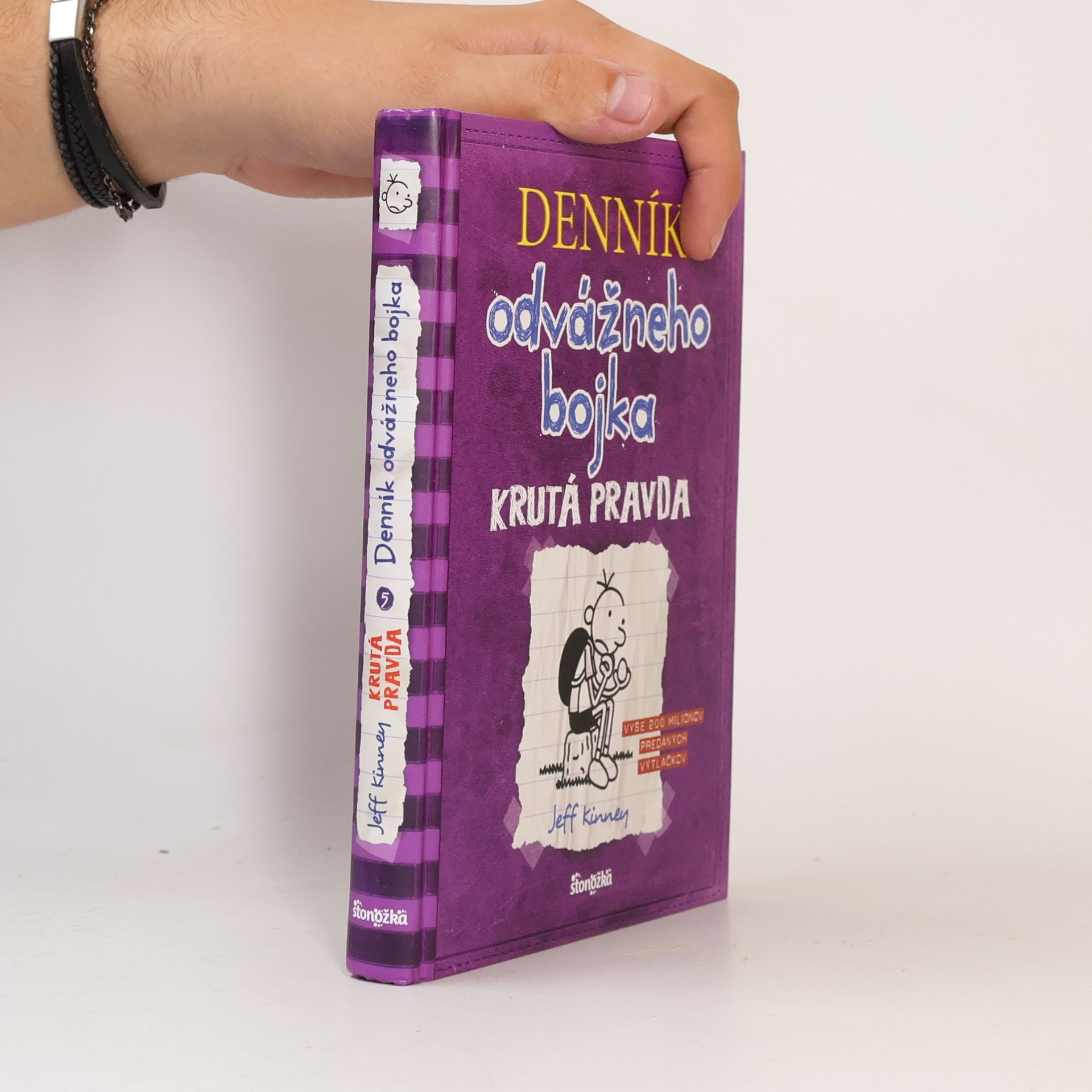 Jeff Kinney Deník odvážneho bojka 5. Krutá pravda