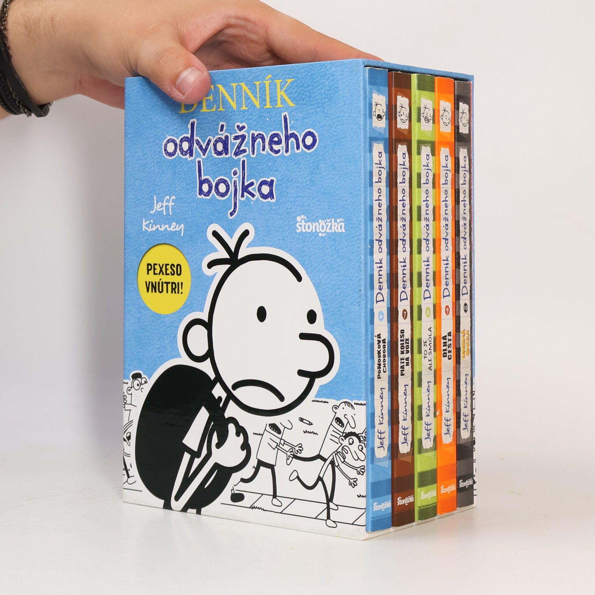 Jeff Kinney Denník odvážného bojka 6-10