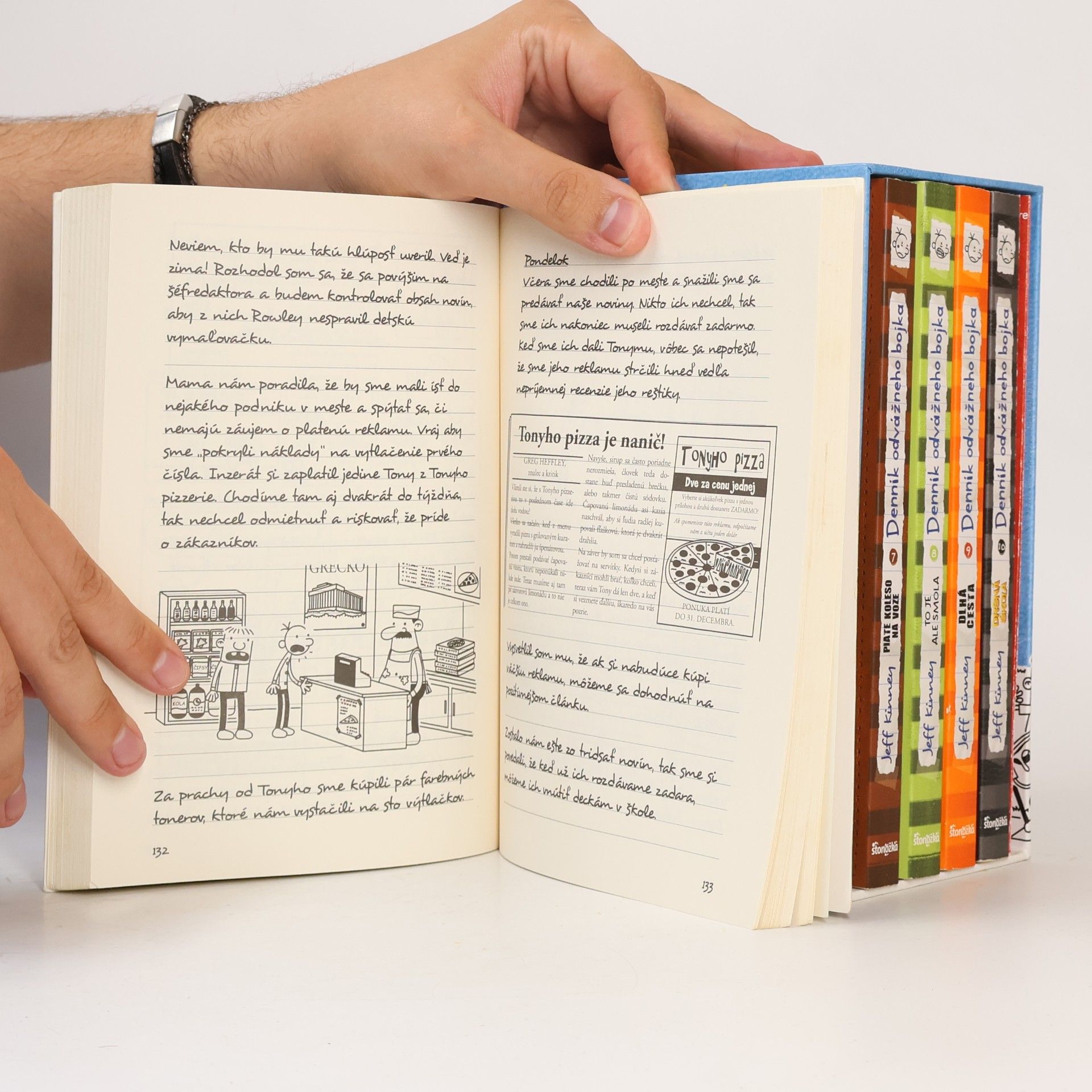 Jeff Kinney Denník odvážného bojka 6-10