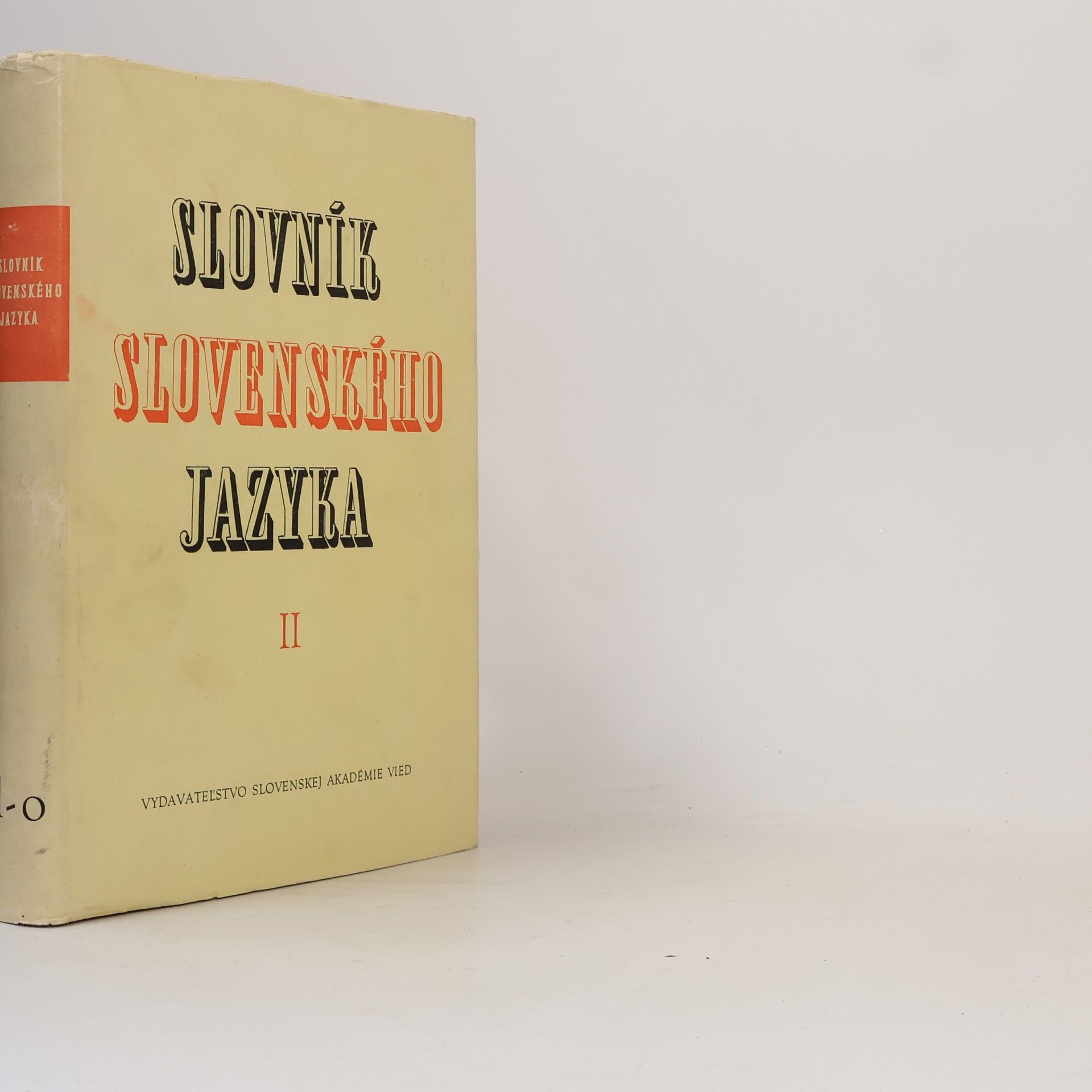 Štefan Peciar Slovník slovenského jazyka II. L-O