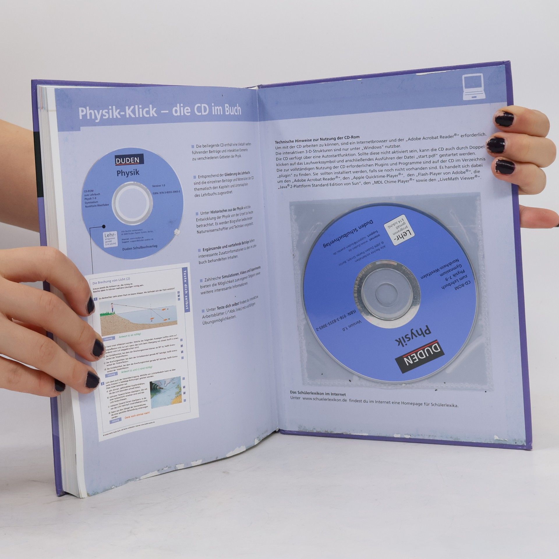 Barbara Gau Lehrbuch Physik 7 - 9 NRW Gymnasium mit CD-ROM