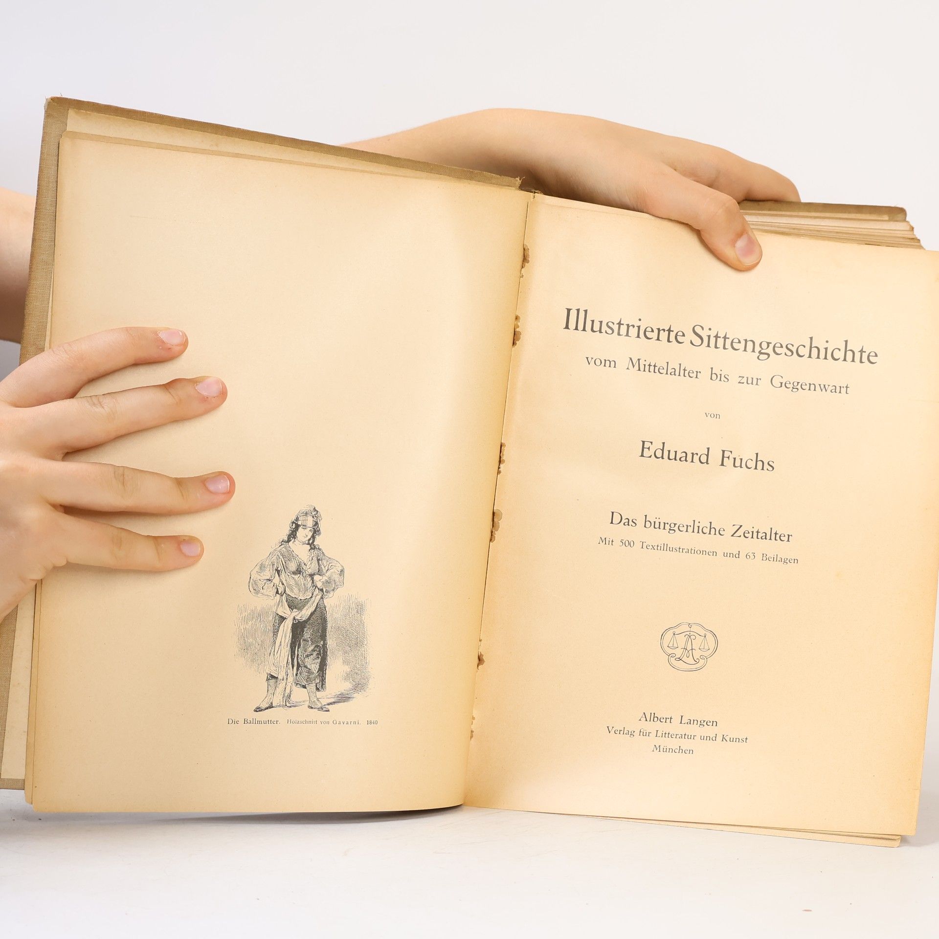 Eduard Fuchs Illustrierte Sittengeschichte. Dritter Band