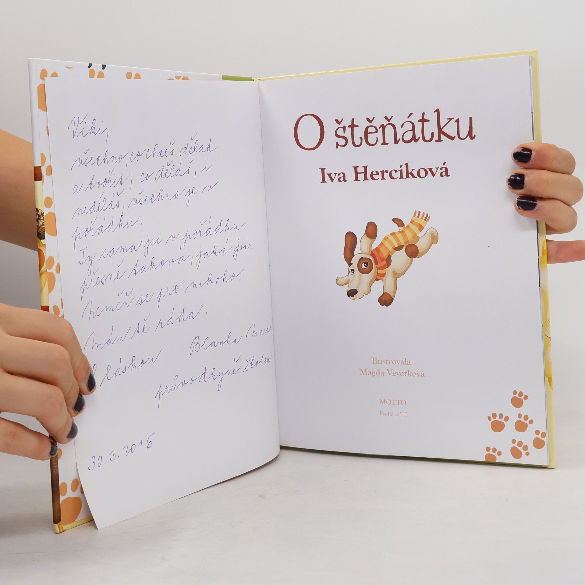 Iva Hercíková O štěňátku