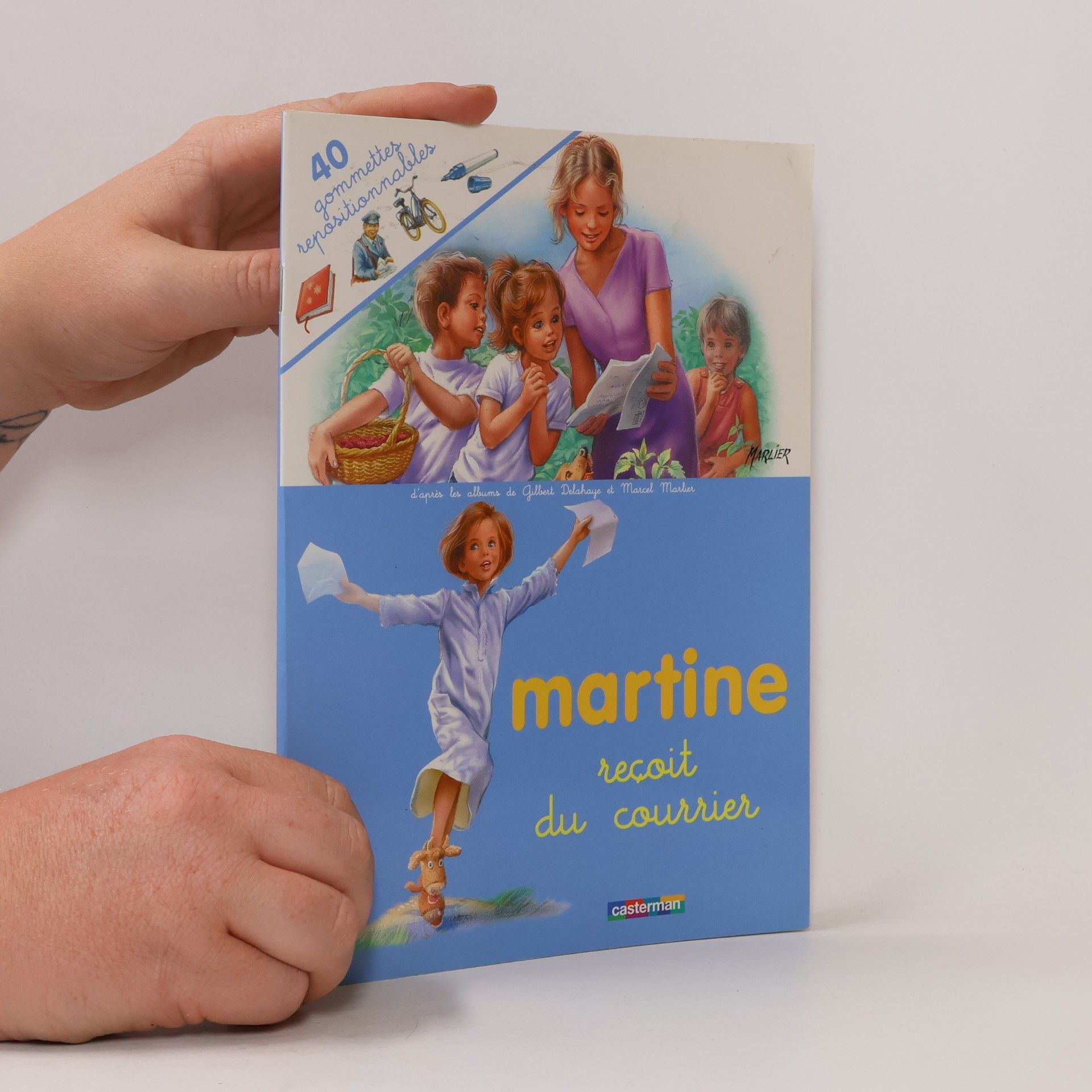 Gilbert Delahaye Les amis de Martine: Martine reçoit du courrier