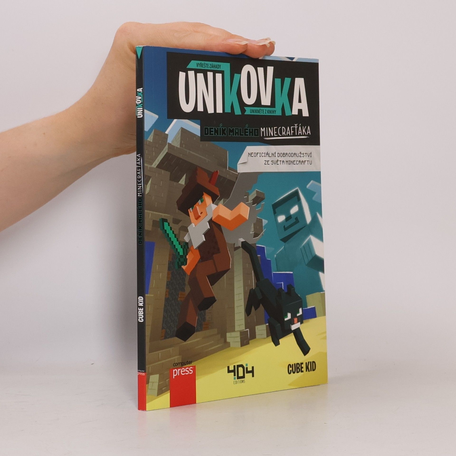 Cube Kid Deník malého minecrafťáka - únikovka