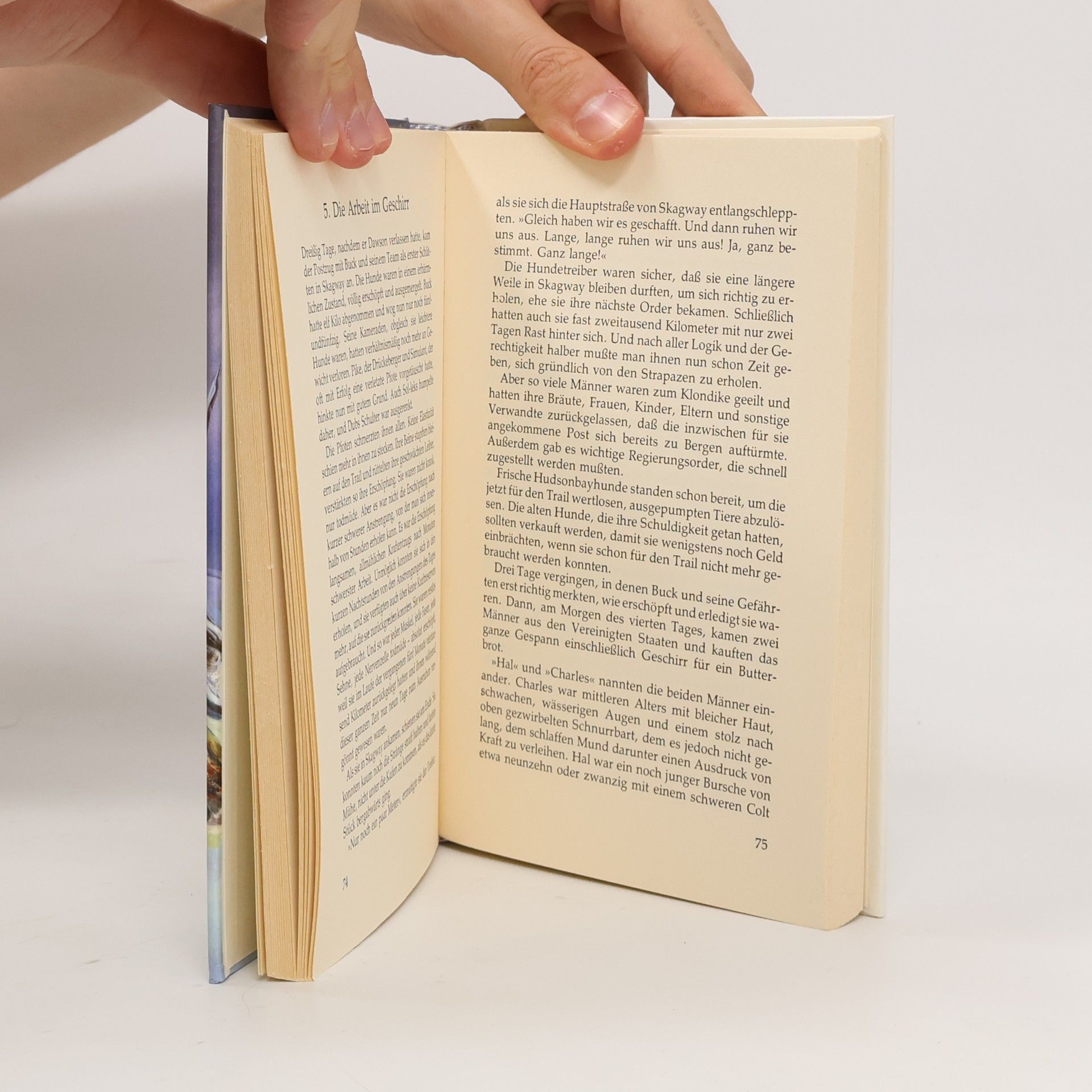 Jack London Der Ruf der Wildnis, Der lebenswille, Das Unerwartete