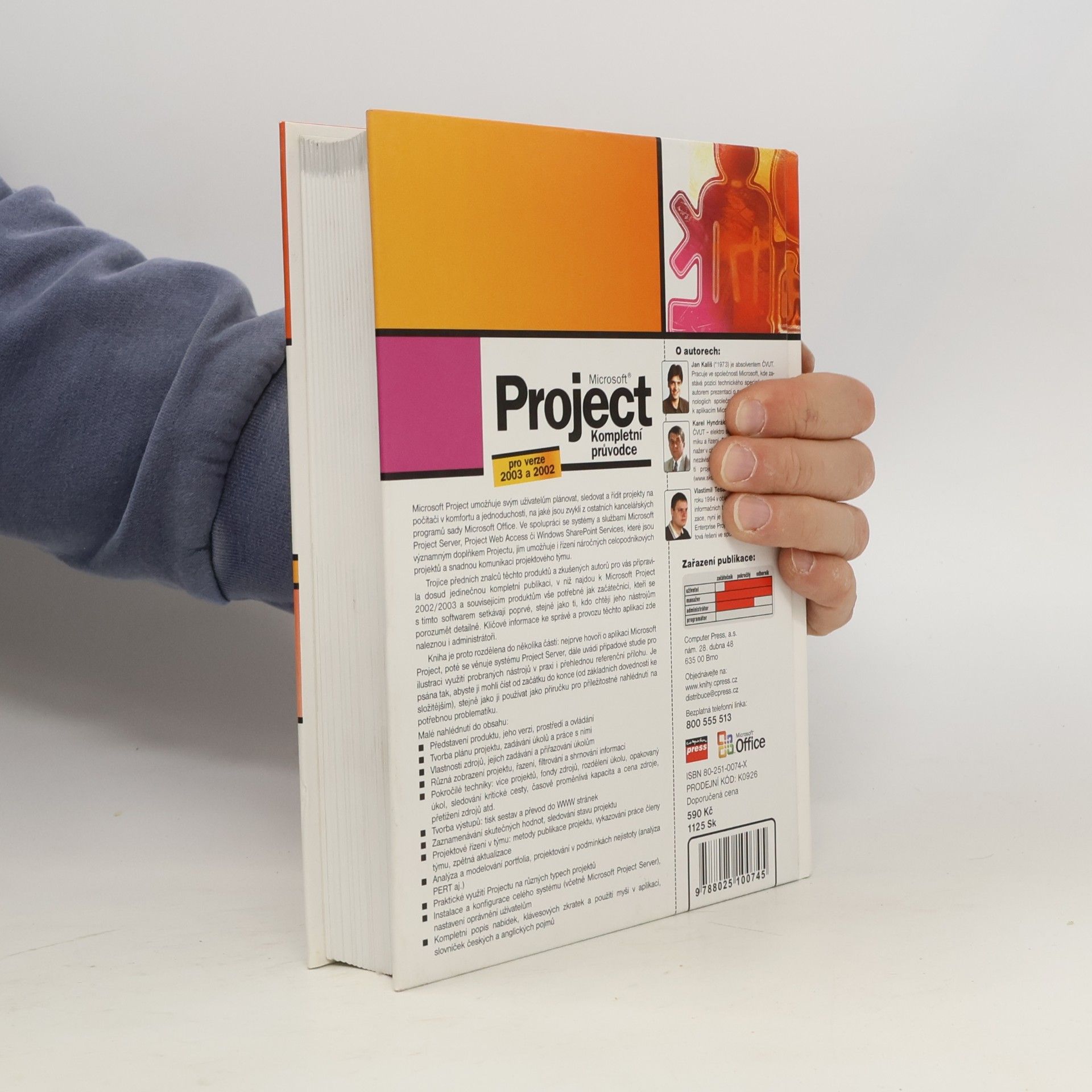 Jan Kališ Microsoft Project. Kompletní průvodce pro verze 2003 a 2002