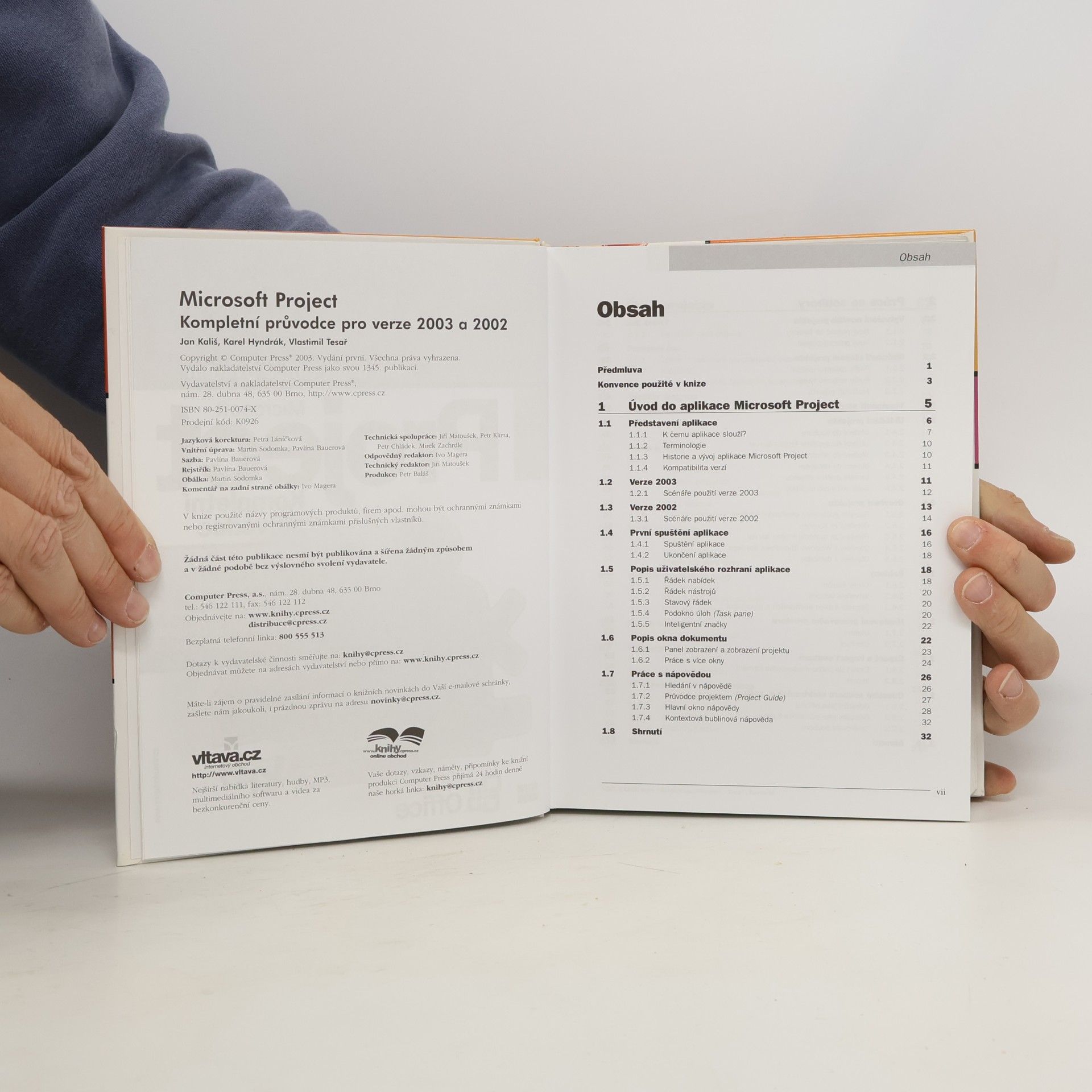 Jan Kališ Microsoft Project. Kompletní průvodce pro verze 2003 a 2002