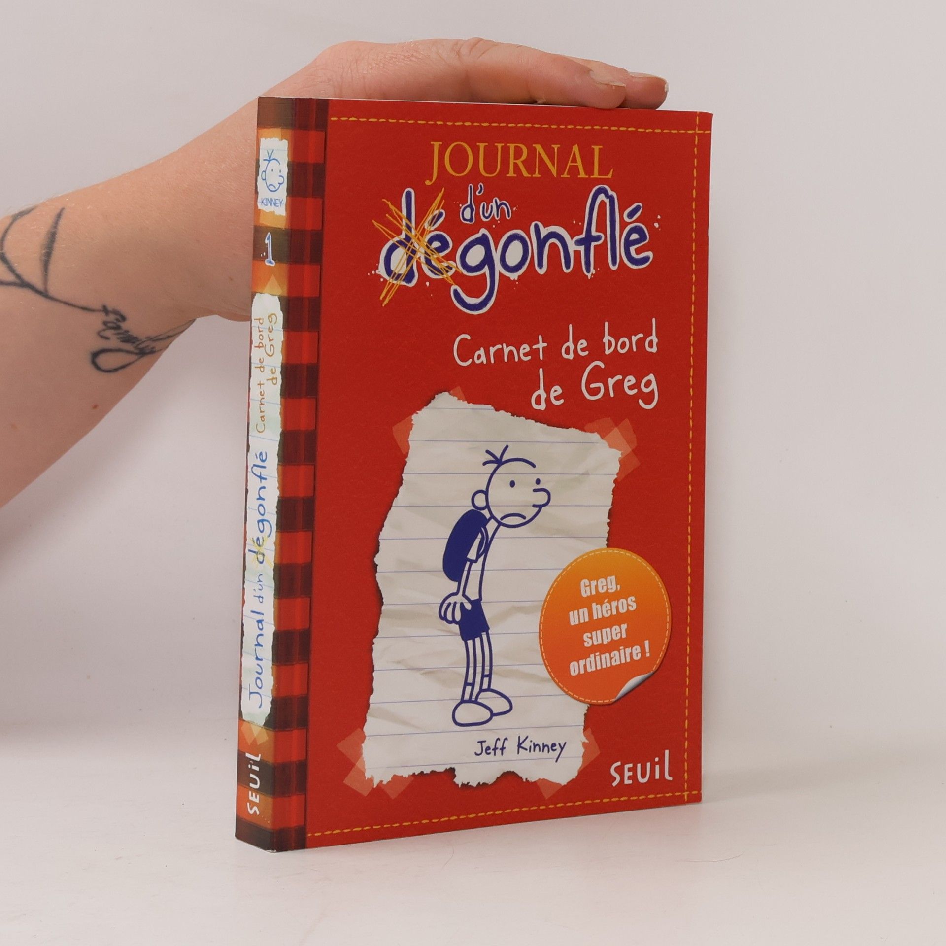 Jeff Kinney Journal d'un dégonflé 1
