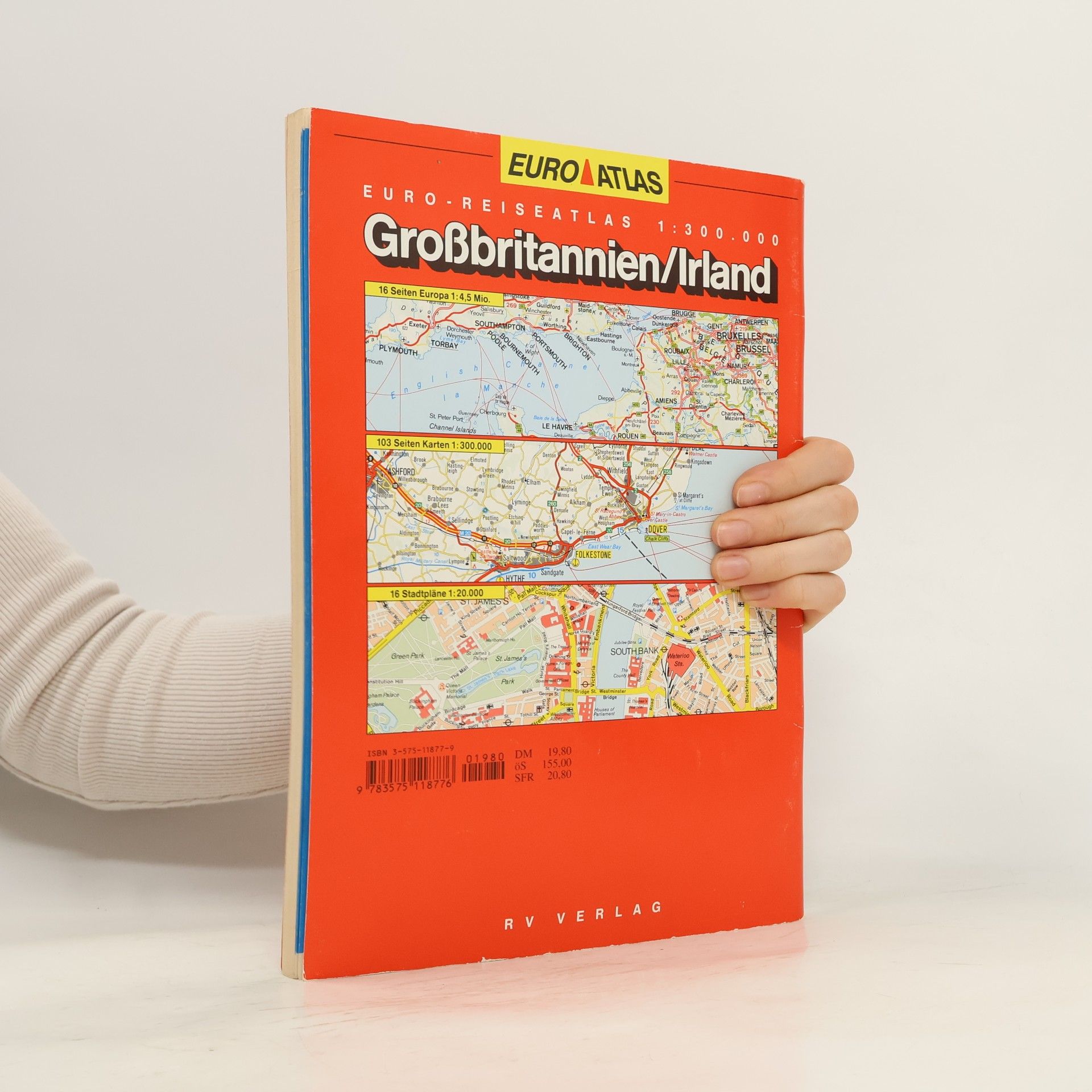 Reise- Und Verkehrsverlag Euro Atlas: Großbritannien/Irland