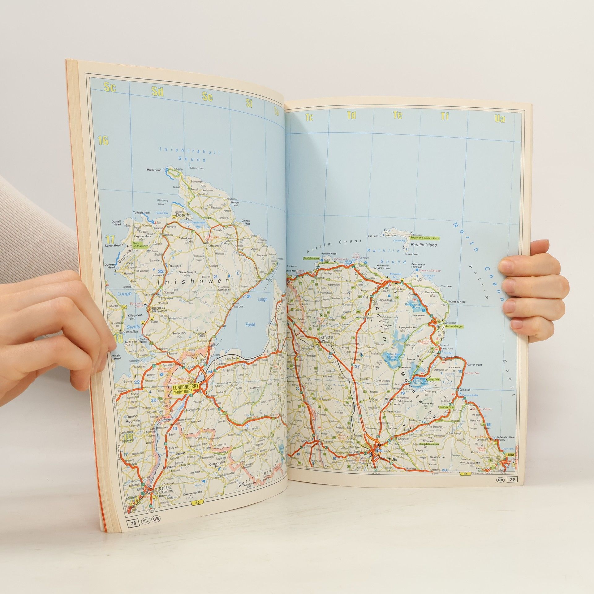 Reise- Und Verkehrsverlag Euro Atlas: Großbritannien/Irland