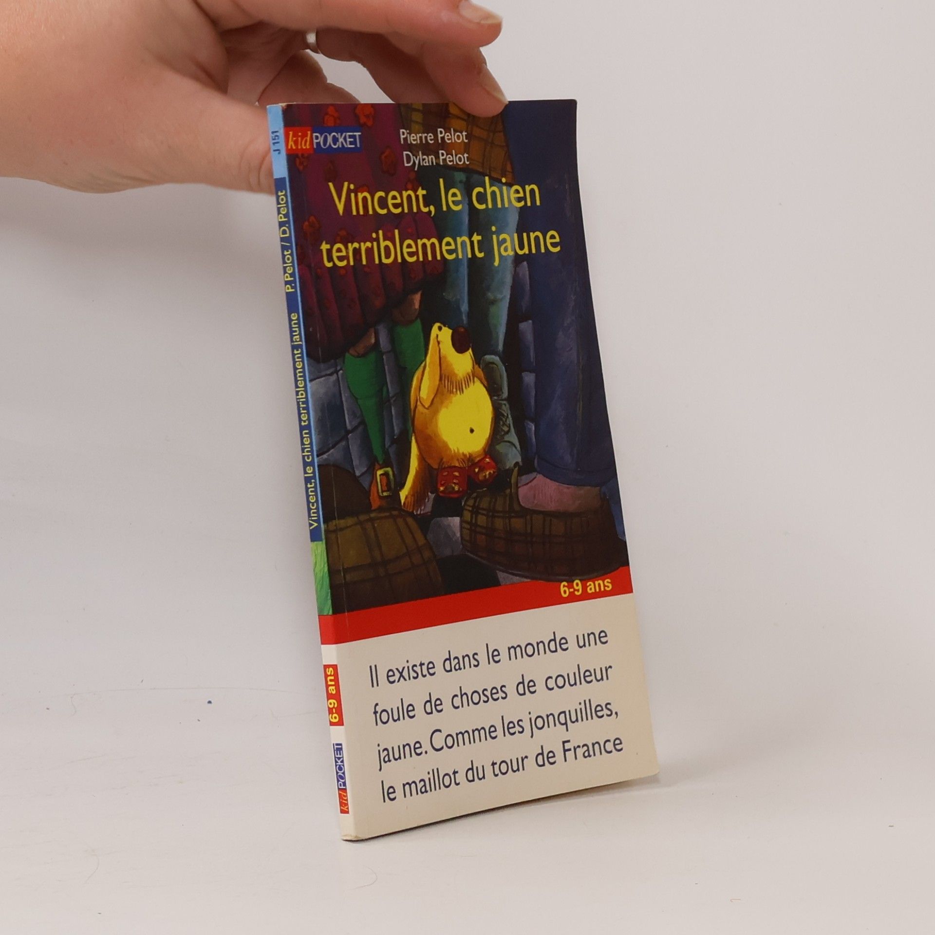Vincent le chien terriblement jaune