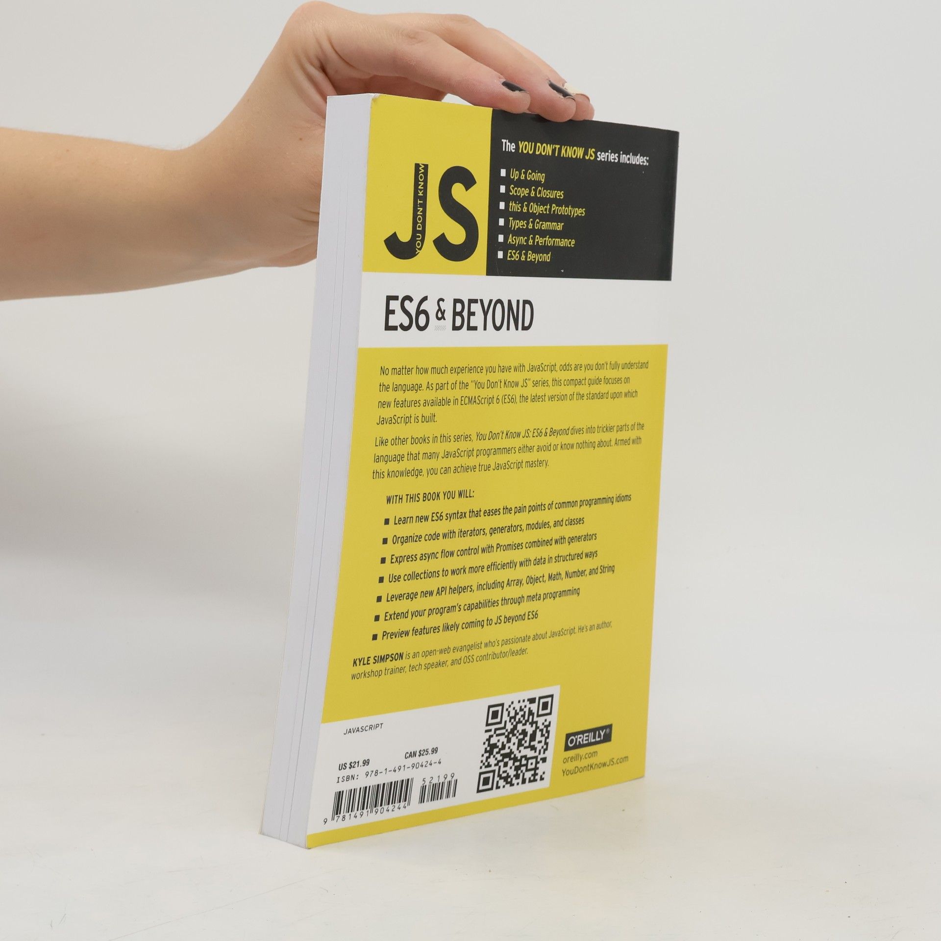 Kyle Simpson You don't know JS. ES6 and beyond
