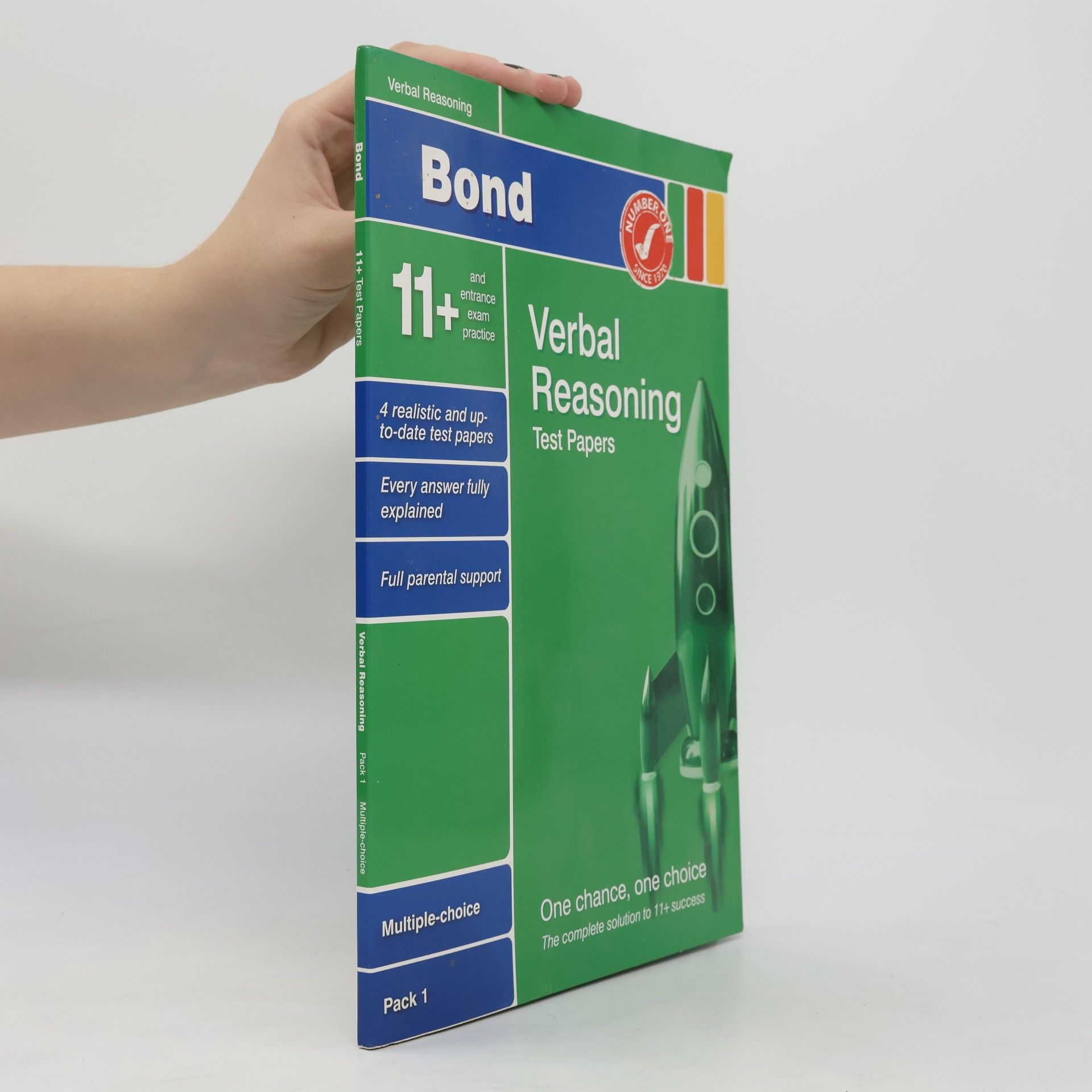 Frances Down Bond - 1: 11+ Test Papers Verbal Reasoning Multiple Choice
