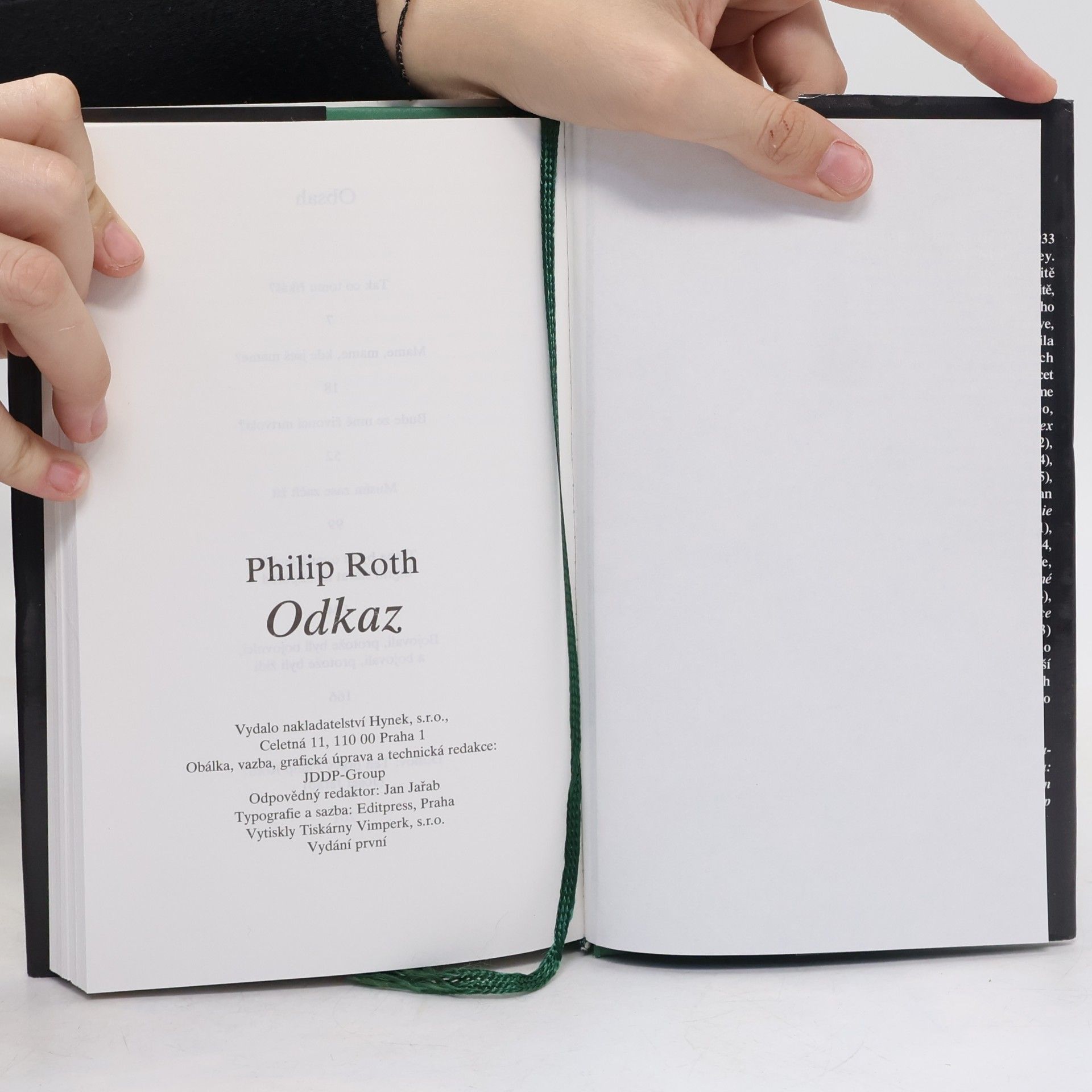 Philip Roth Odkaz. Skutečný příběh