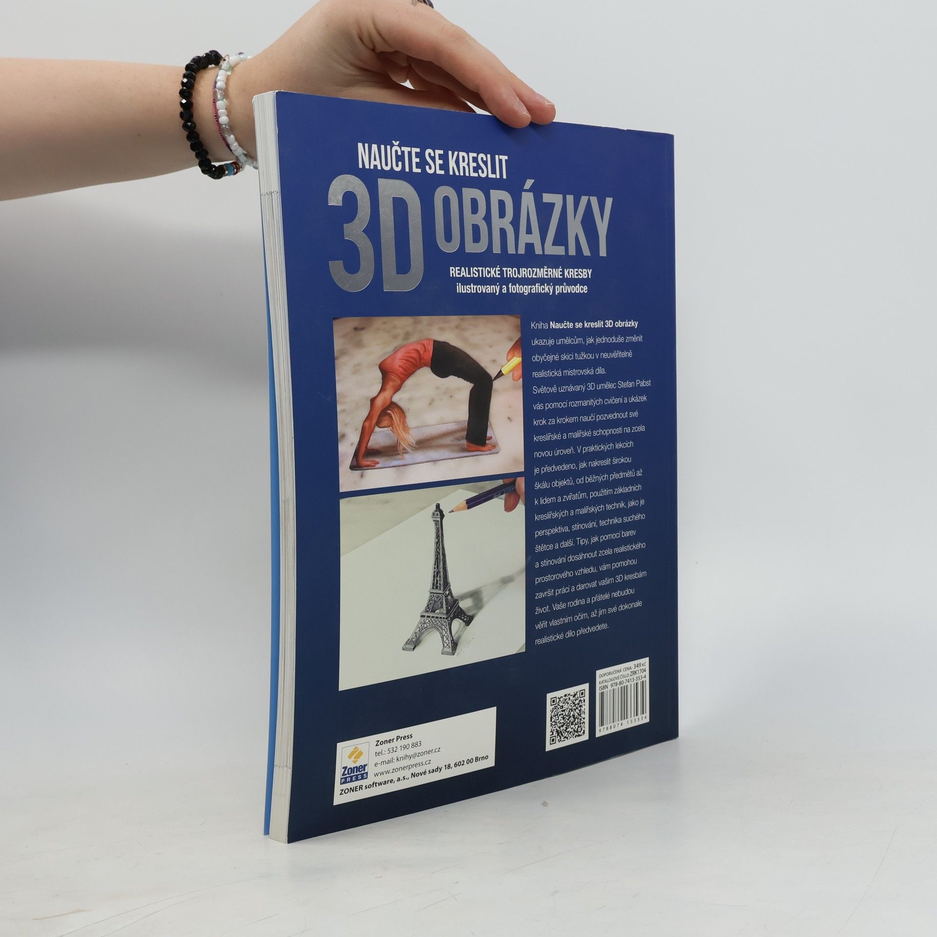 Stefan Pabst Naučte se kreslit 3D obrázky: Realistické trojrozměrné kresby: Ilustrovaný a fotografický průvodce