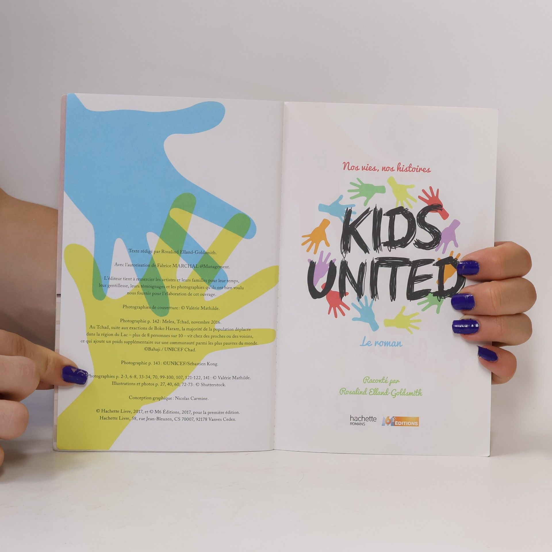 Rosalind Elland-Goldsmith Nos vies, nos histoires - Kids United - le roman