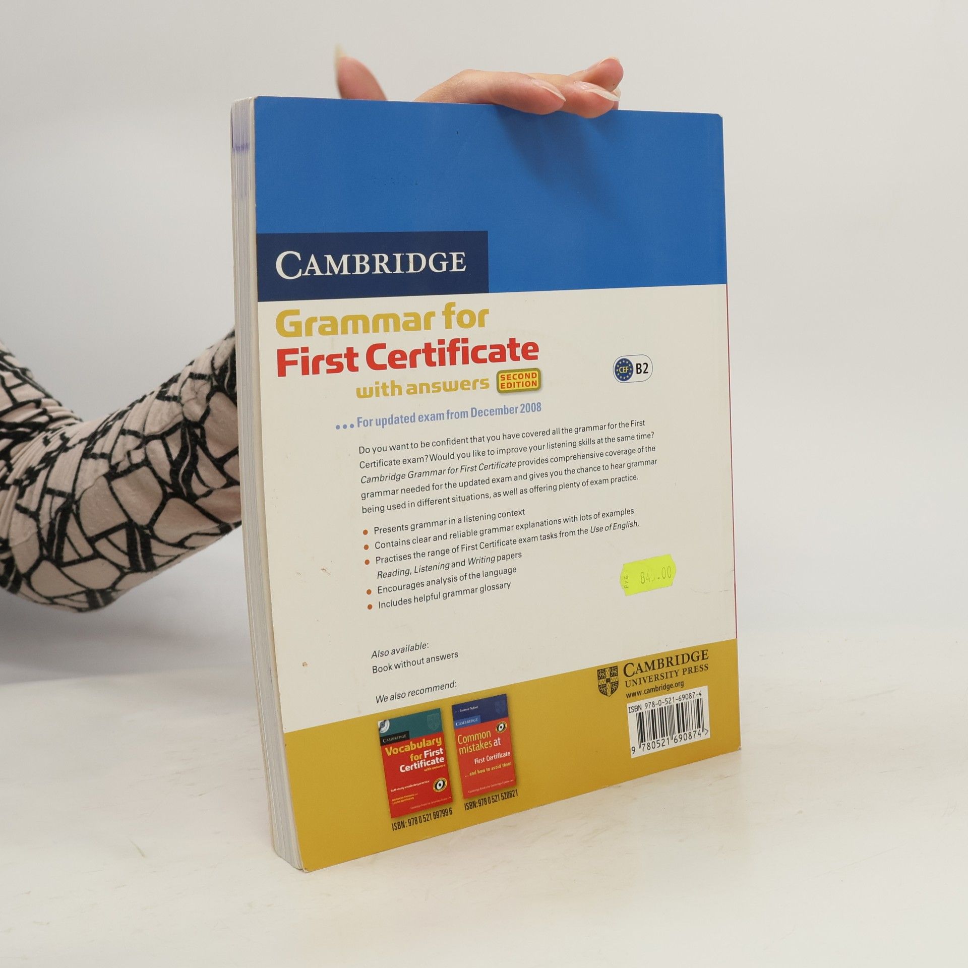 Louise Hashemi Grammar for First Certificate with Answers
