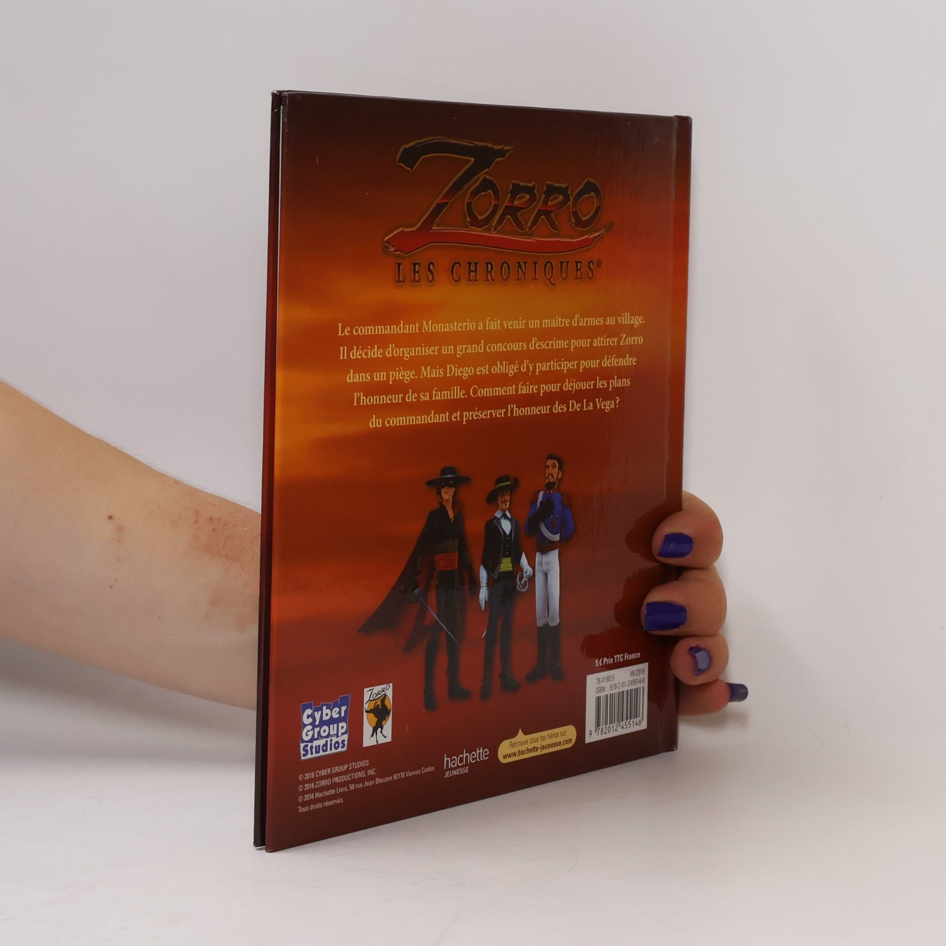 Anne Marchand Kalicky Zorro Les Chroniques: Le concours d'escrime
