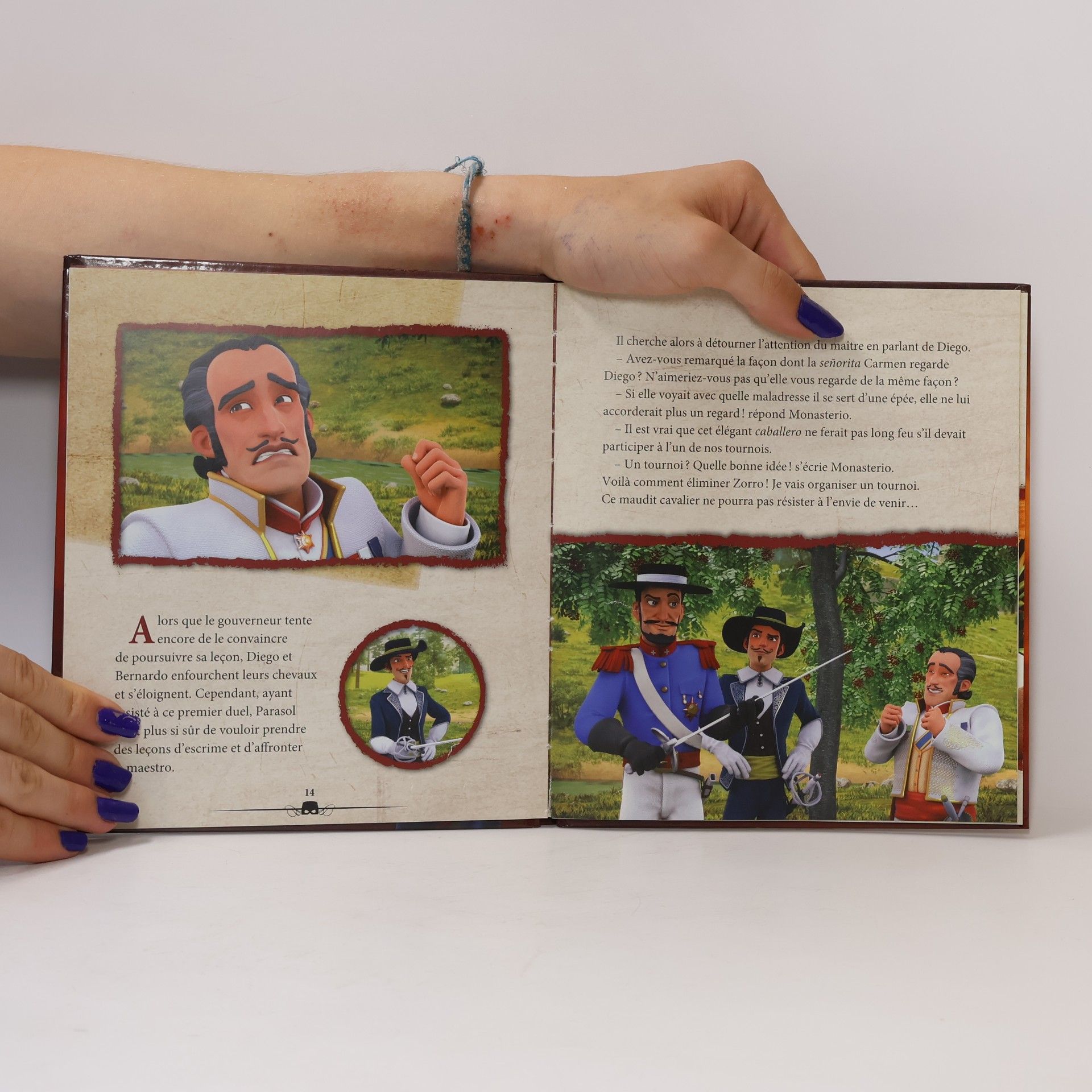Anne Marchand Kalicky Zorro Les Chroniques: Le concours d'escrime