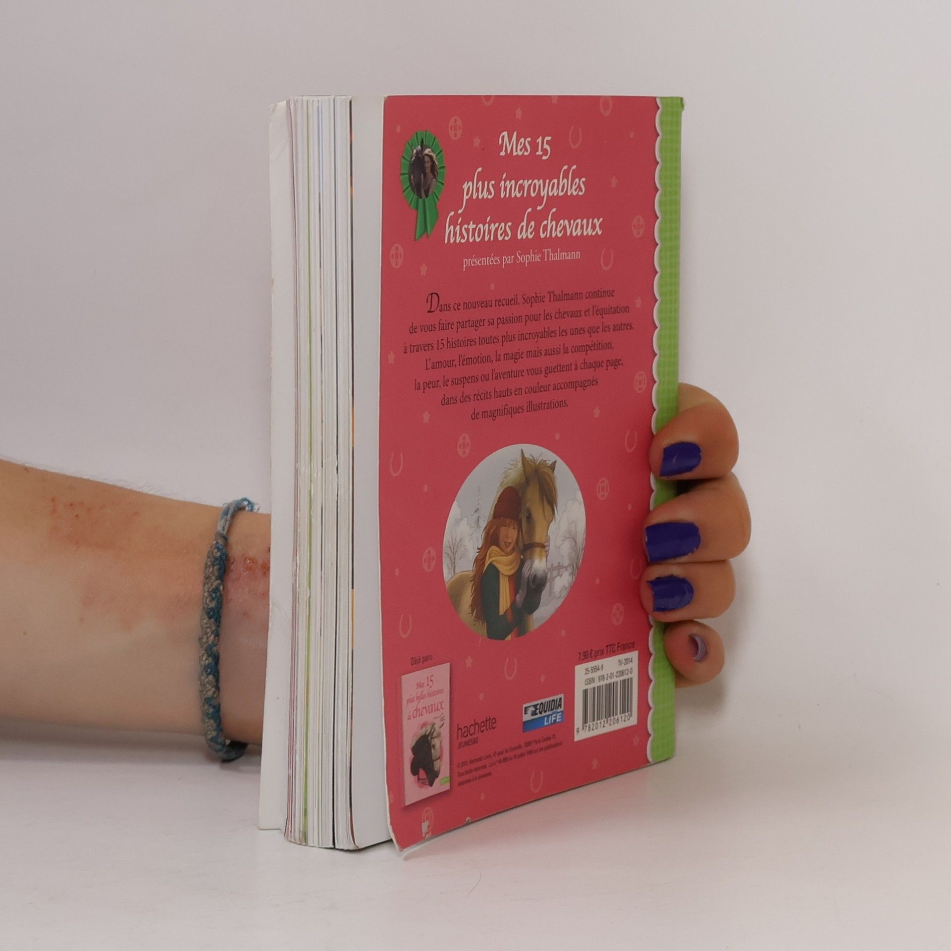 Sophie Hussenot Mes 15 plus incroyables histoires de chevaux Ed brochée