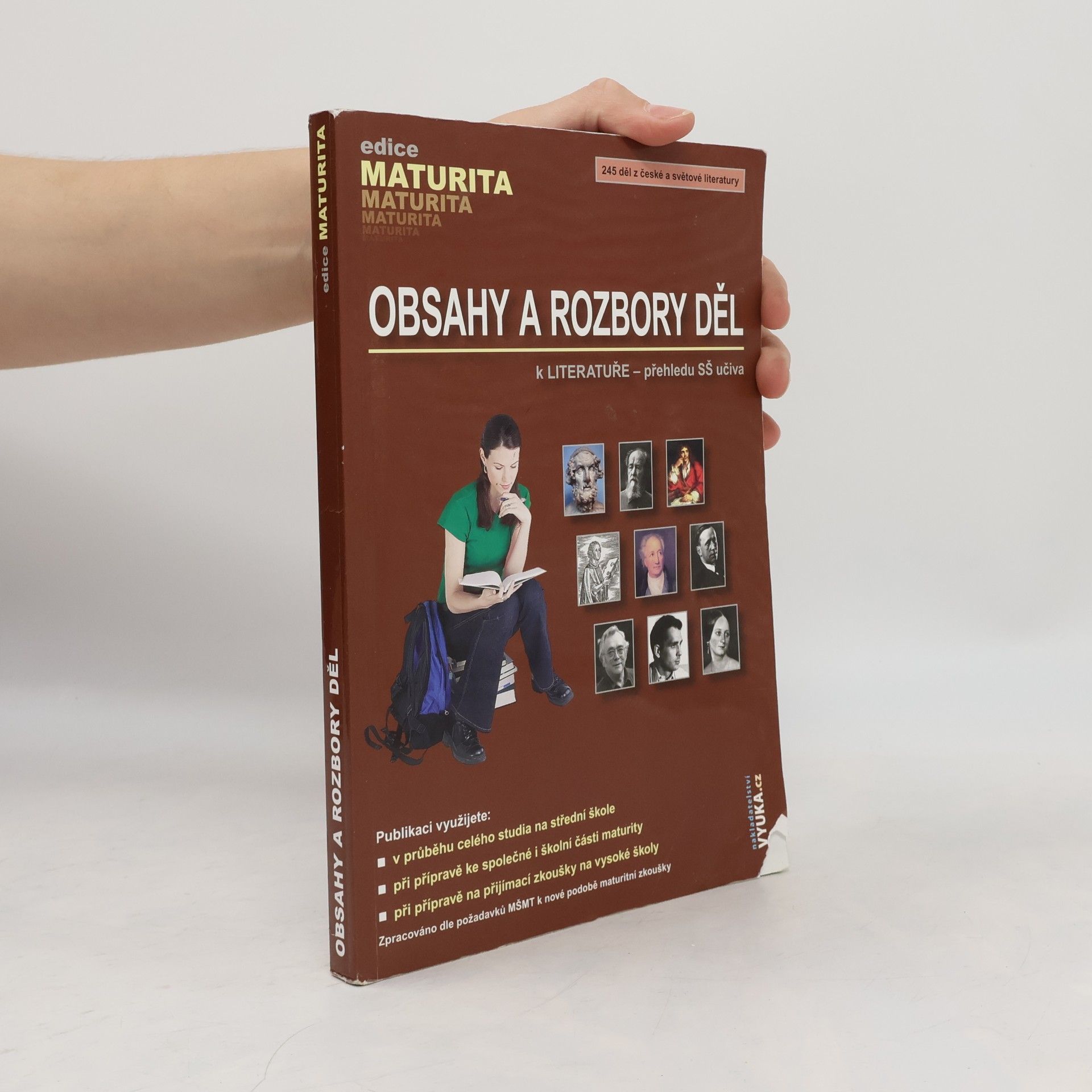 Otakar Slanař Obsahy a rozbory děl. K Literatuře - přehledu SŠ učiva