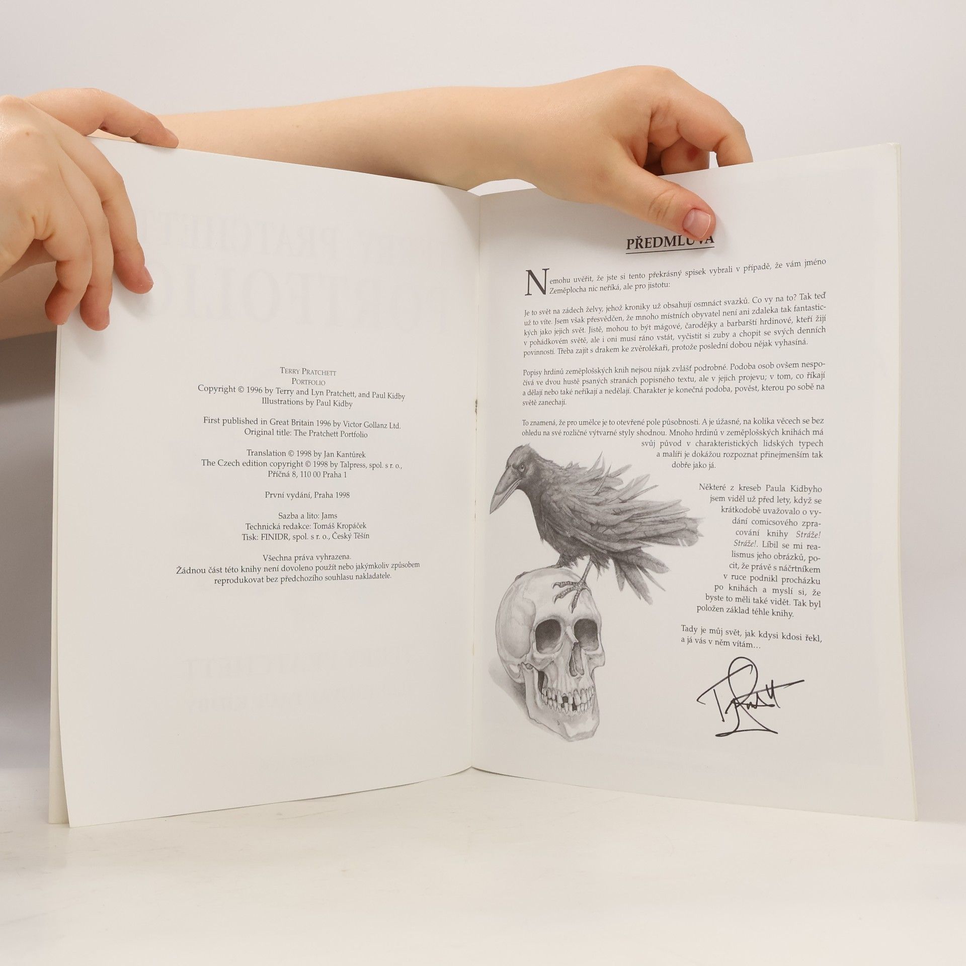 Terry Pratchett Terry Pratchett. Portfolio