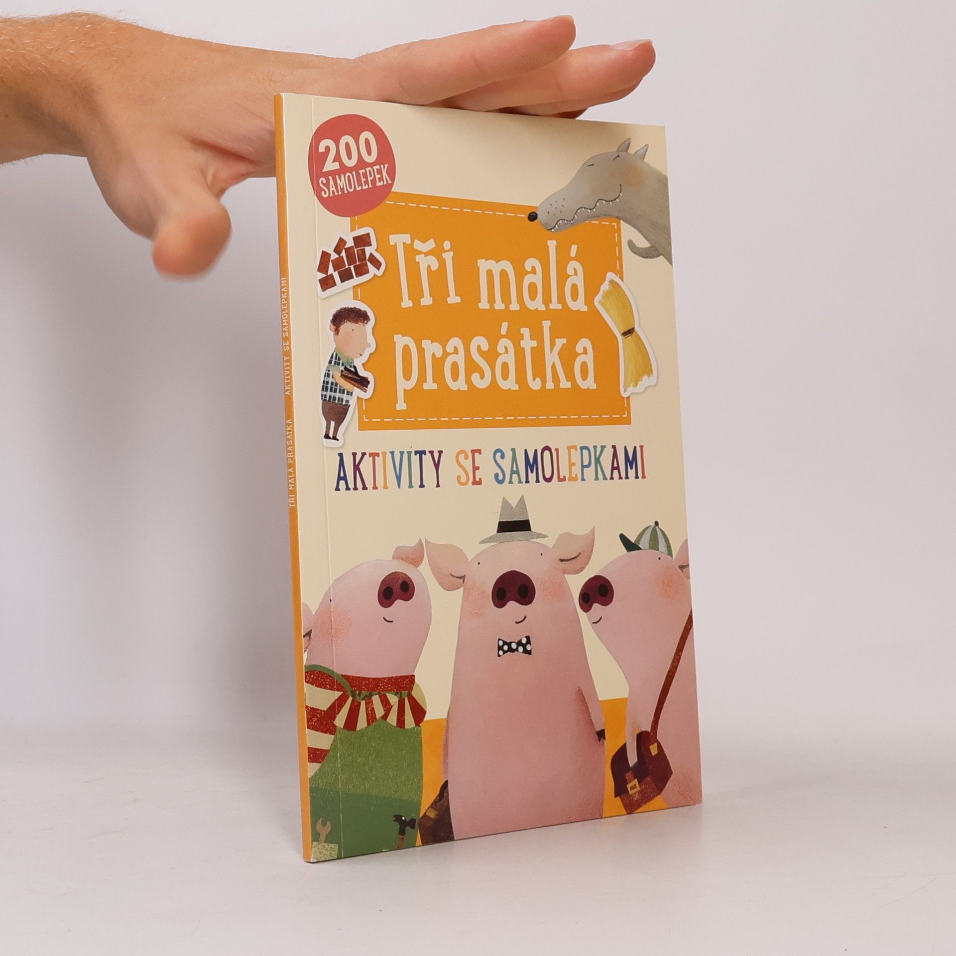 Kolektiv autorů Tři malá prasátka - Aktivity se samolepkami