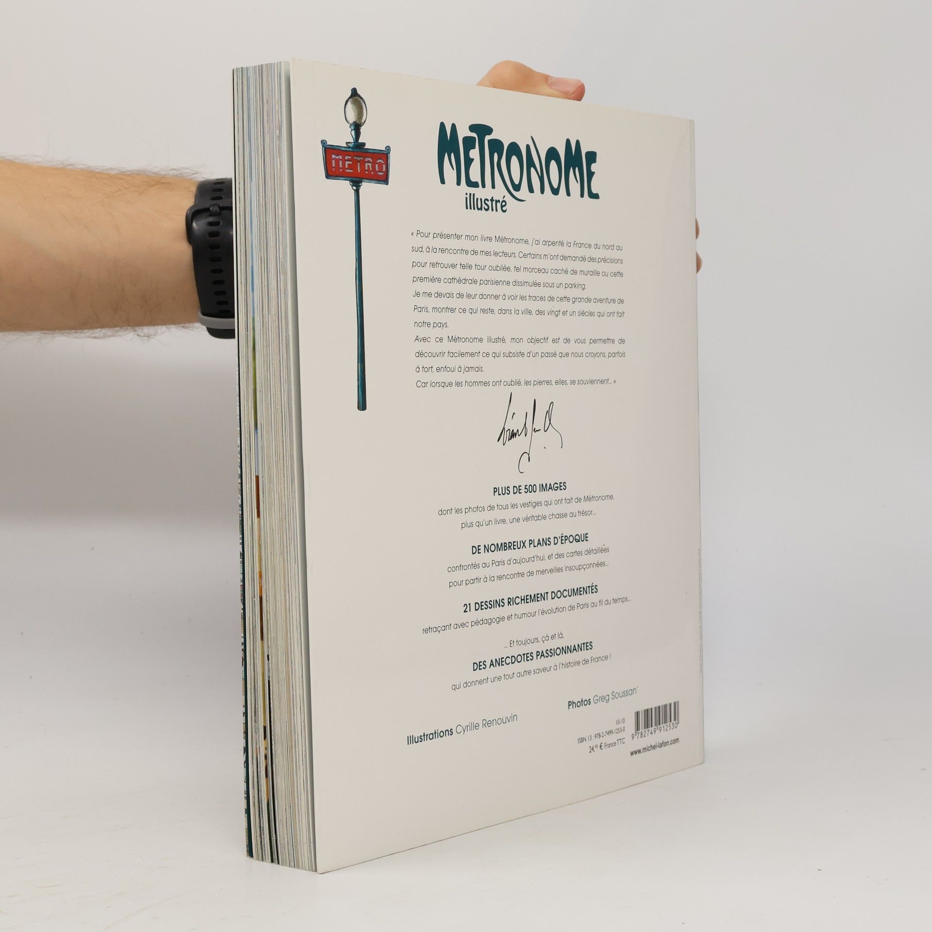Lorànt Deutsch Metronome illustré. Métronom, französische Ausgabe